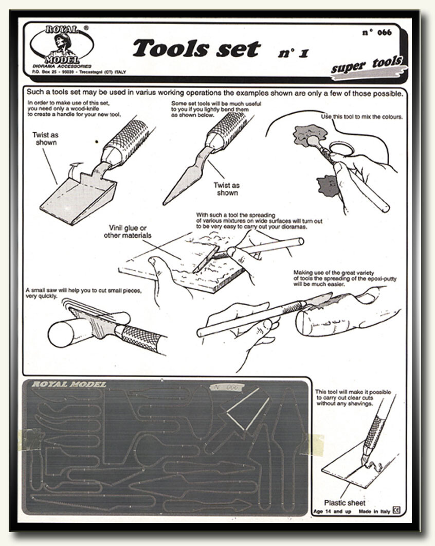 Royal Model 066 1/35 Tools Set Vol.1