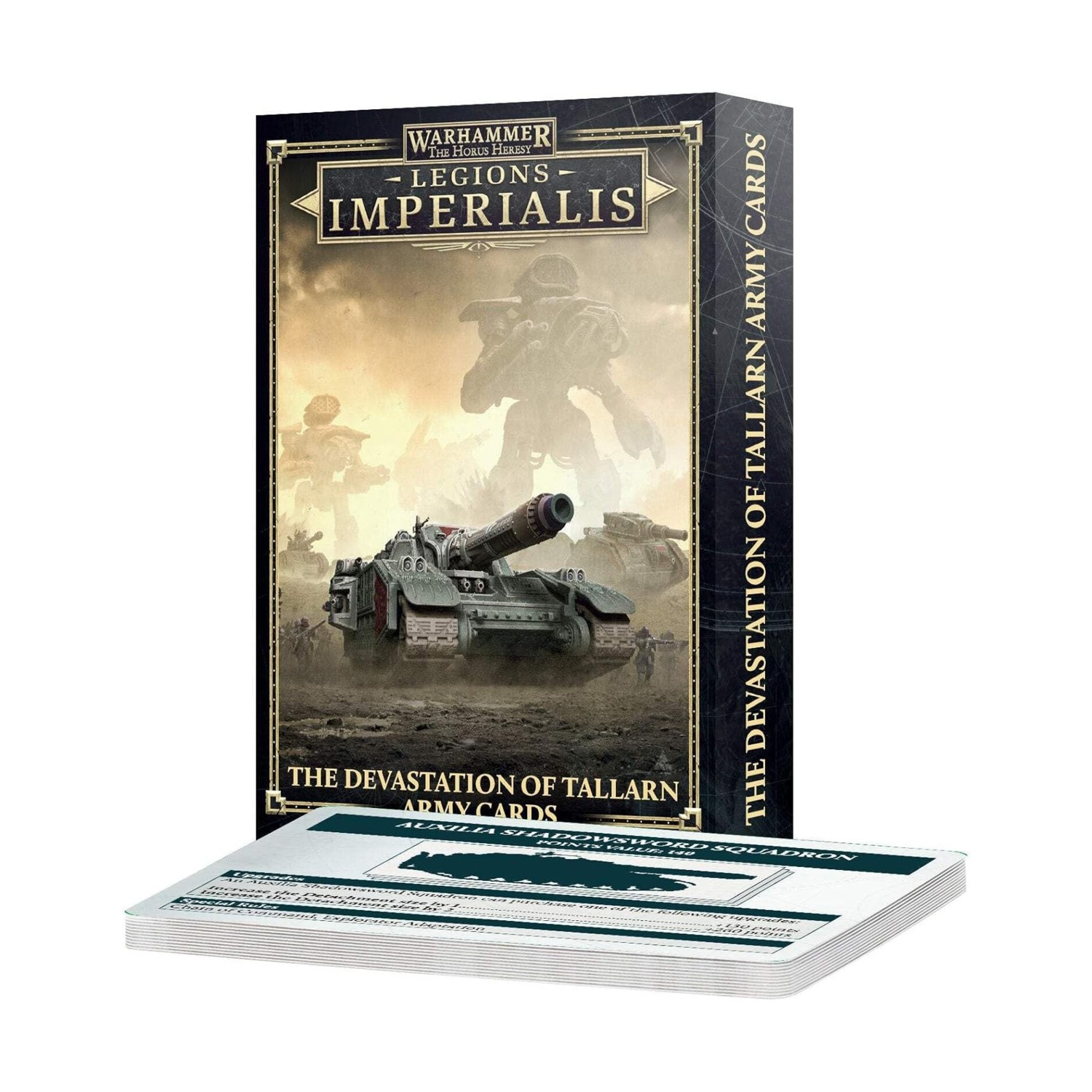 GW Warhammer Horus Heresy Devastation of Tallarn - Army Cards New