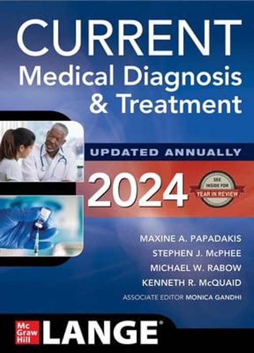 CURRENT Medical Diagnosis and Treatment 2024 Paperback