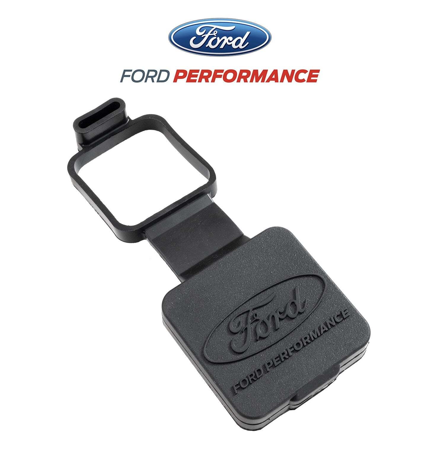 F150 Bronco Raptor Ford Performance Rubber 2" Trailer Hitch Receiver Plug Cover