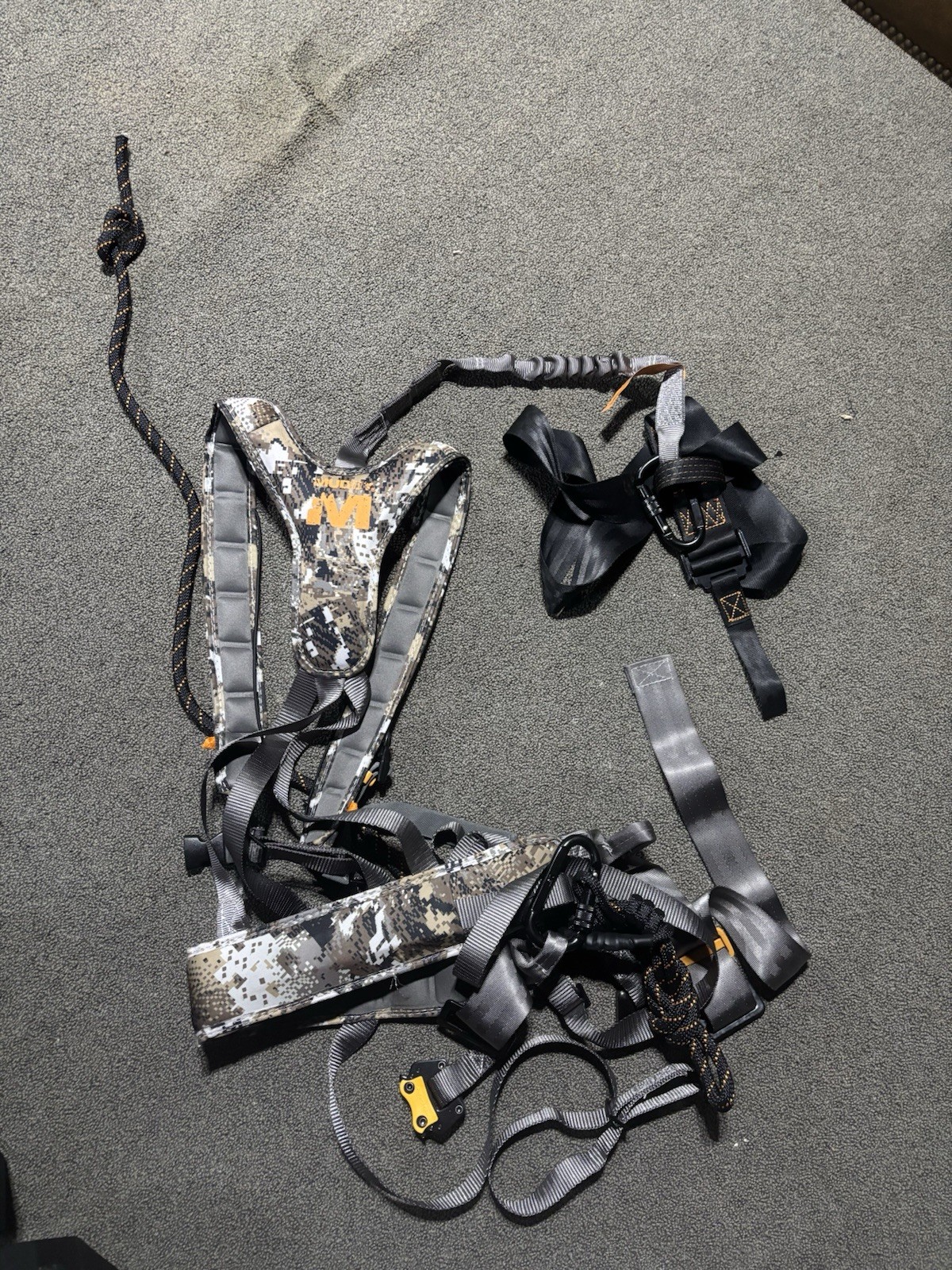 Muddy Ambush Lightweight Padded Safety Harness, Optifade, 300 LBS