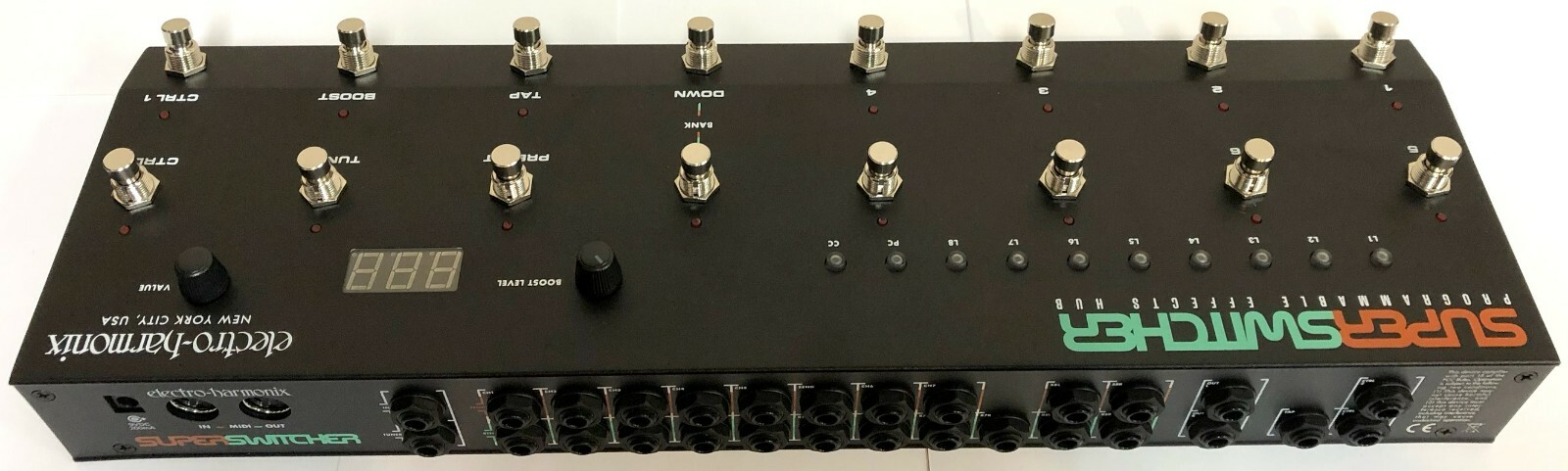 Used Electro-Harmonix EHX Super Switcher Programmable Effects Hub Pedal