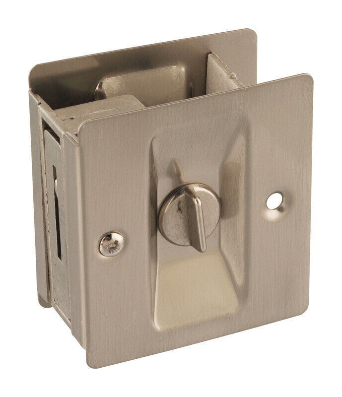 National Hardware N326-272 Brass Pocket Door Latches for 1-3/8 in. Thick Doors