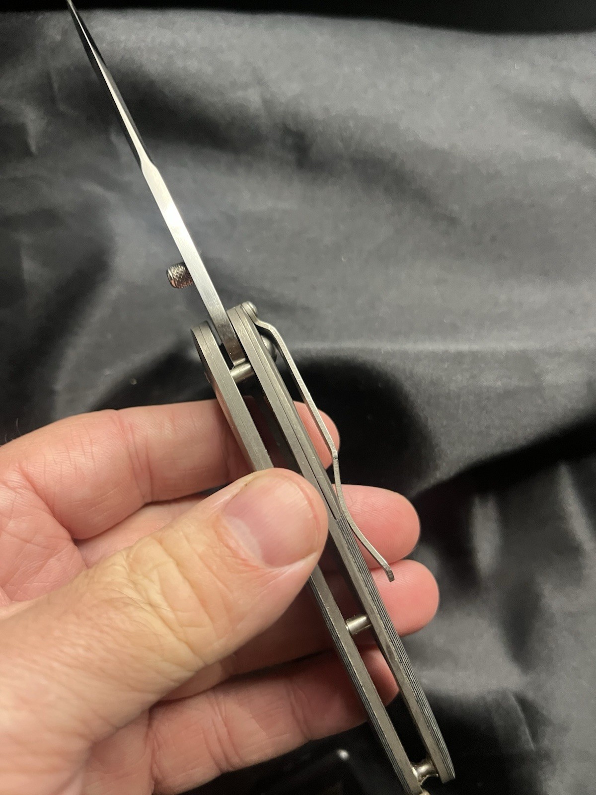 DUNCAN CUSTOM MICARTA KNIFE 4 1/4”