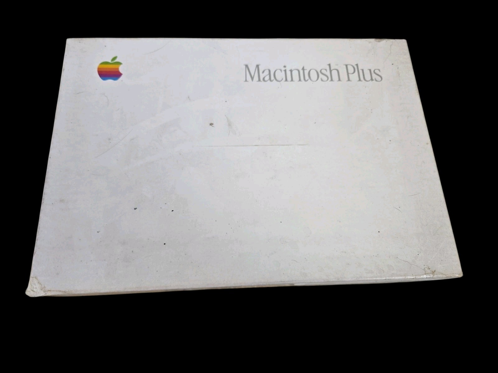 Apple Macintosh Plus Complete CIB Box Set software Disks Sticker Sealed Vtg