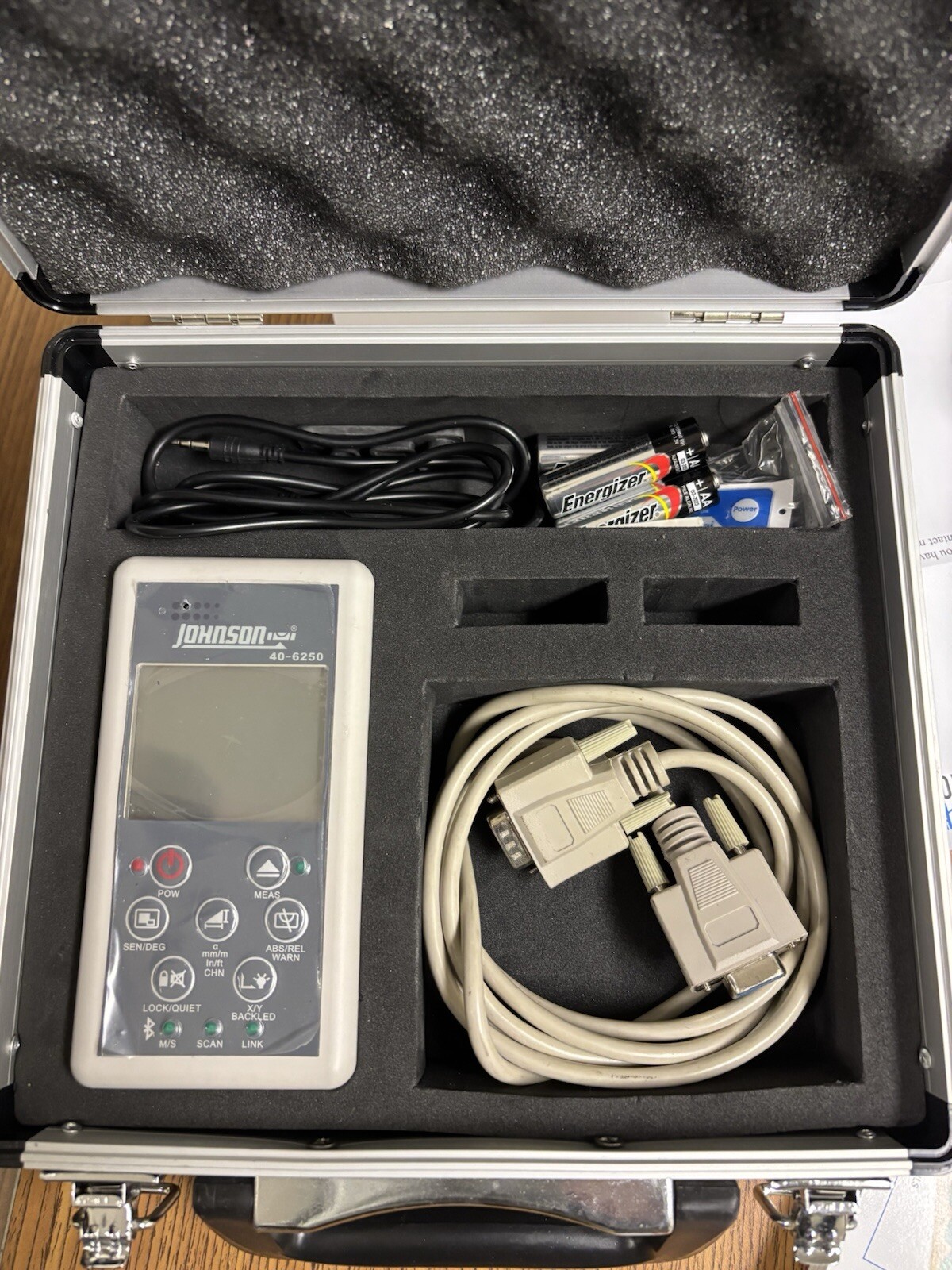 JOHNSON 40-6250 Y & X Axis 10-3/4" Machine Mountable Electronic Level