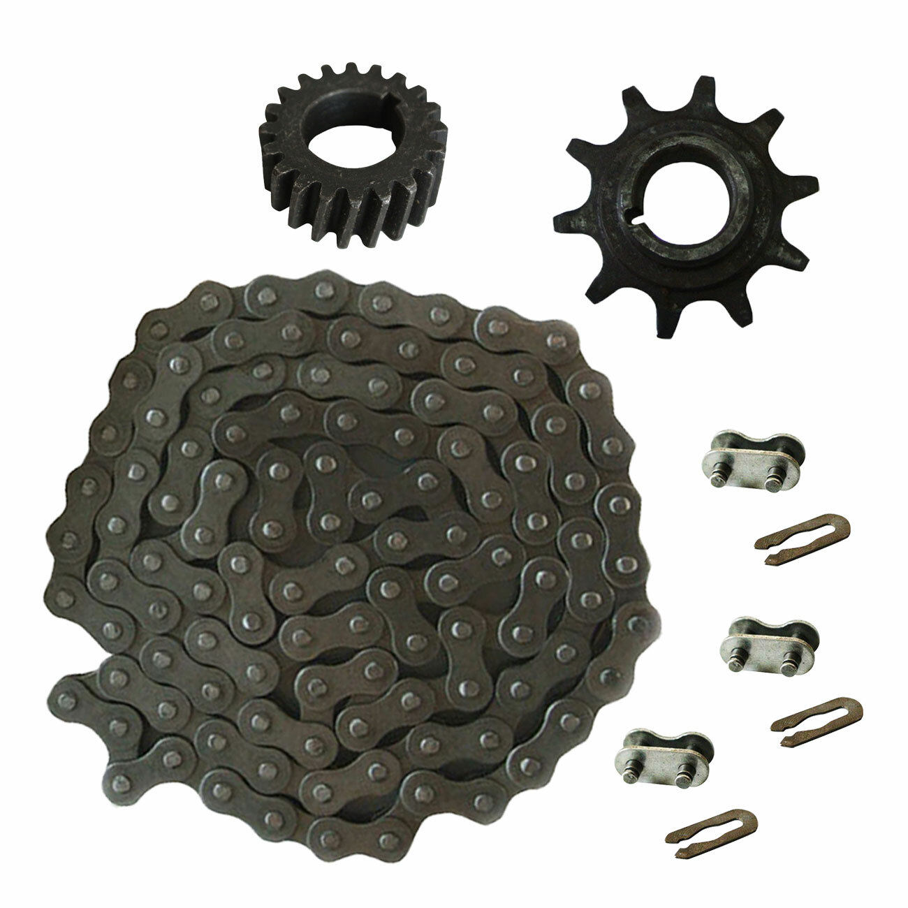 415 Chain&3x415 Chain Master&Drive Sprocket Fits 49/66/80cc Motorized Bicycle