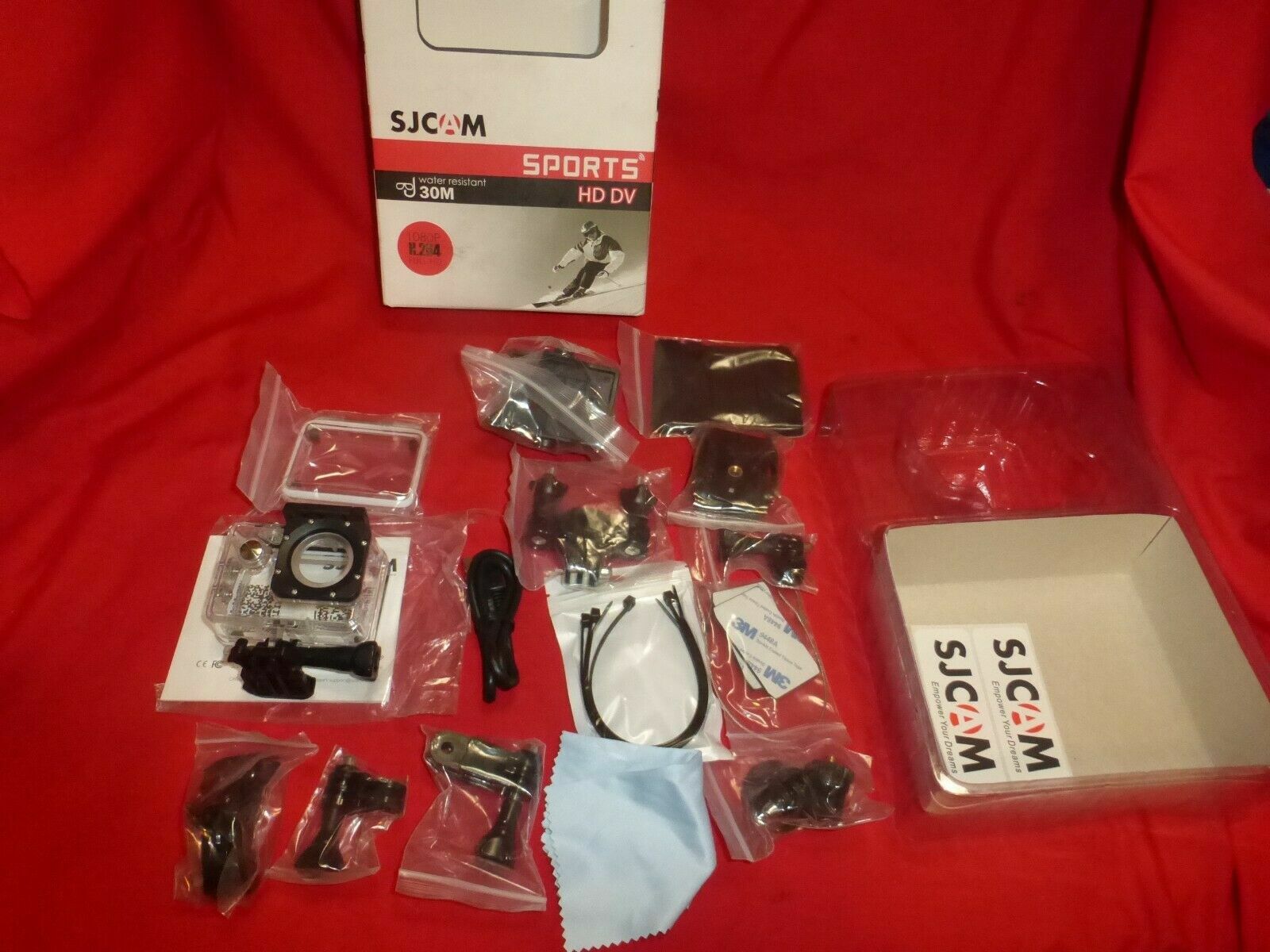 New Genuine SJCAM OEM Accessories only (No Camera) for SJ4000 Action Camera