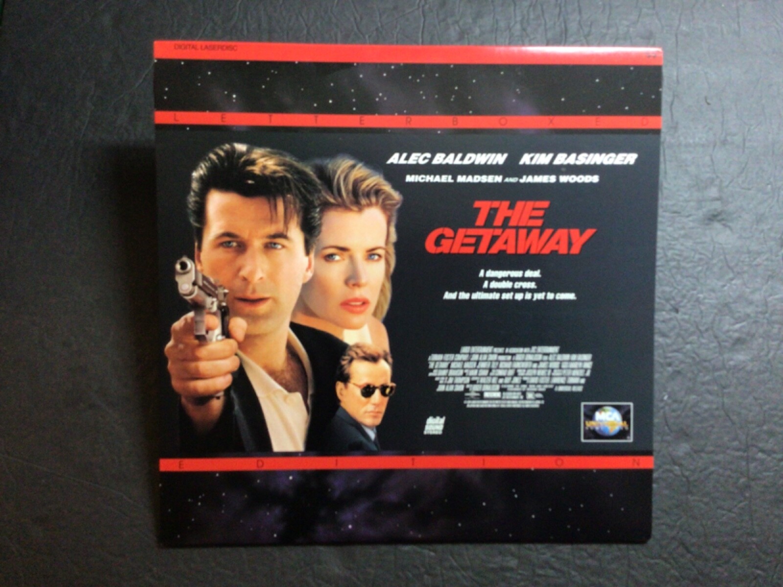 THE GETAWAY - Alec Baldwin - LASER DISC - NRMT!!!