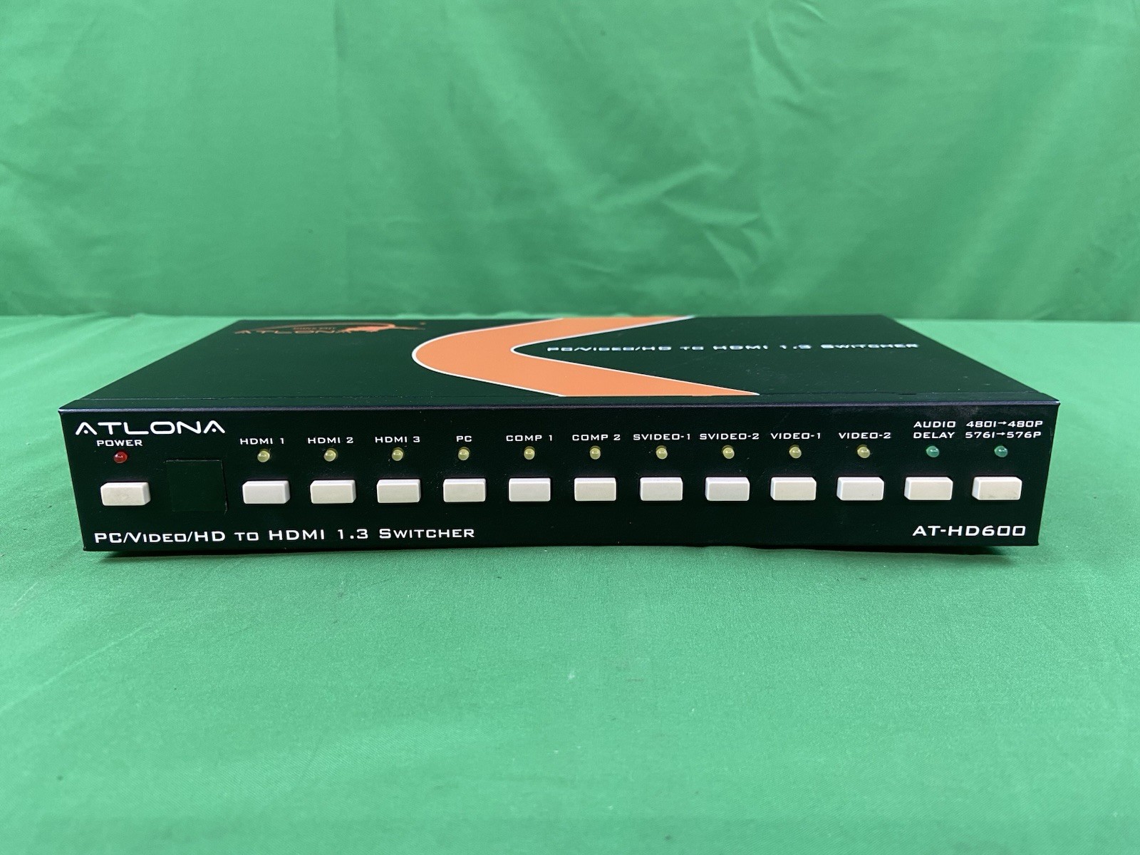 Atlona AT-HD600 PC/Video/HD To HDMI 1.3 Switcher NO power Adapter