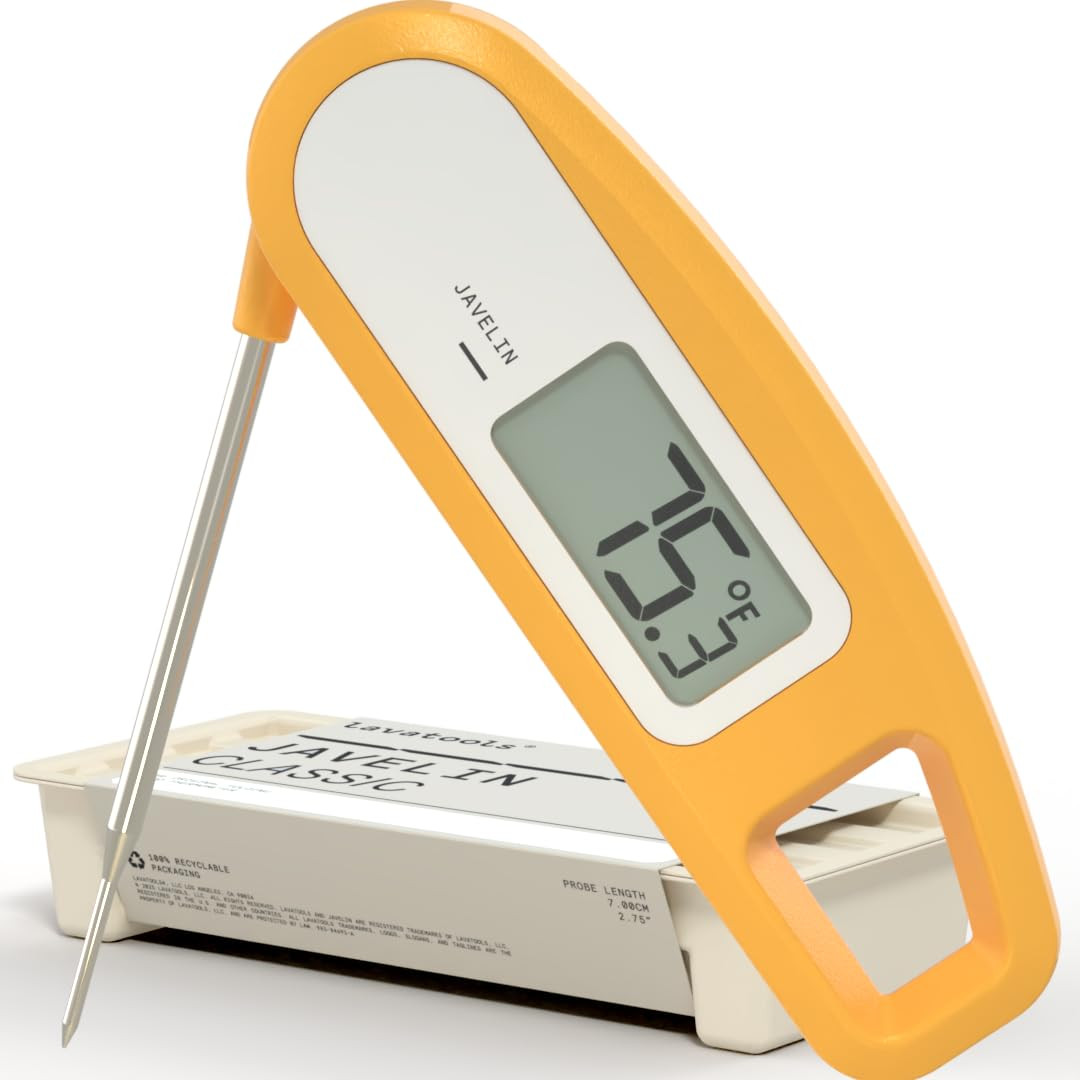 Javelin® Ultra-Fast 3-Second Digital Instant Read Meat Thermometer for Grill and