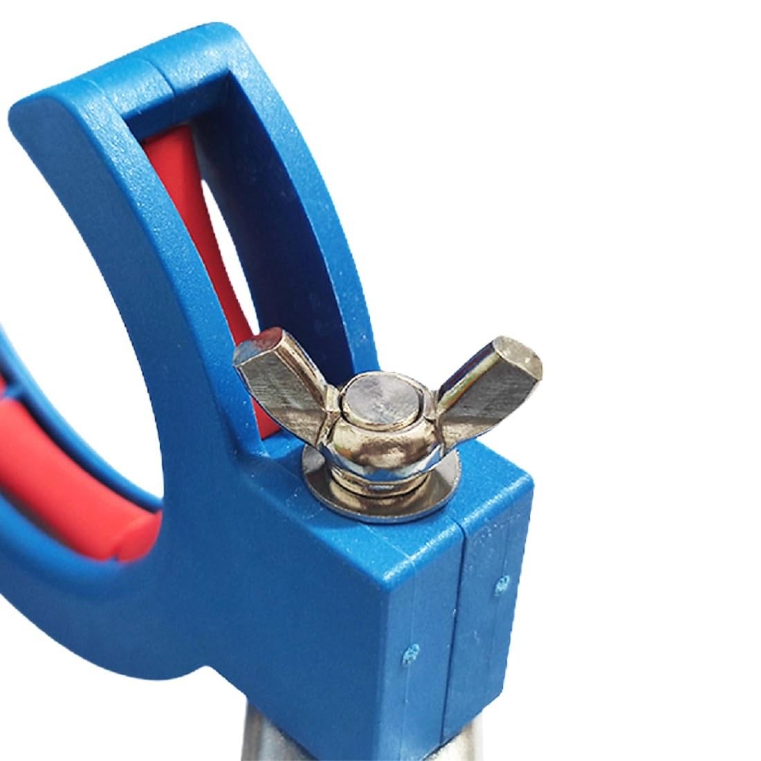2pcs Blue Cable Wire Threading Tool Cable Tray Roller Threading Wire Pulling