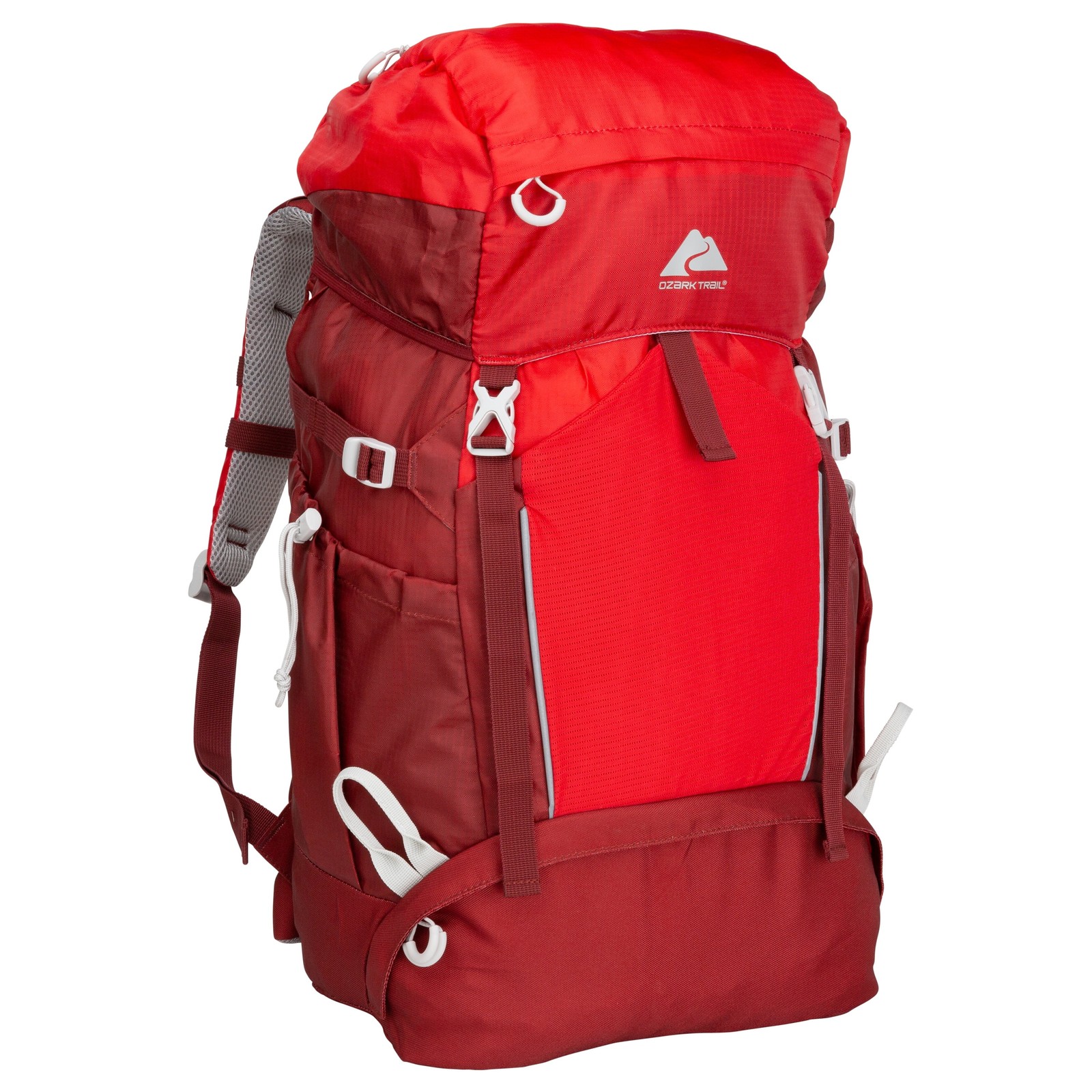 47 L Hydration Compatible Hiking Camping Travel Backpack Red Unisex New Adult