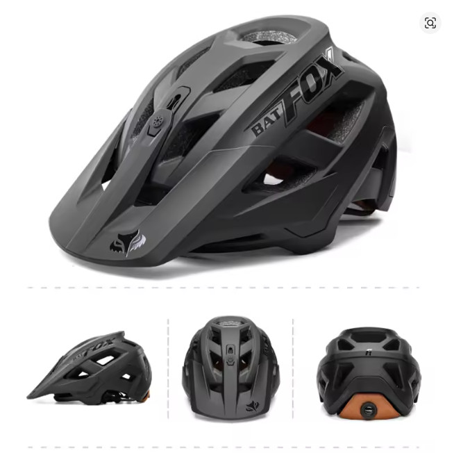 BATFOX MTB Helmet Bike Helmets for Men & Women Enhanced Impact Protection, Large