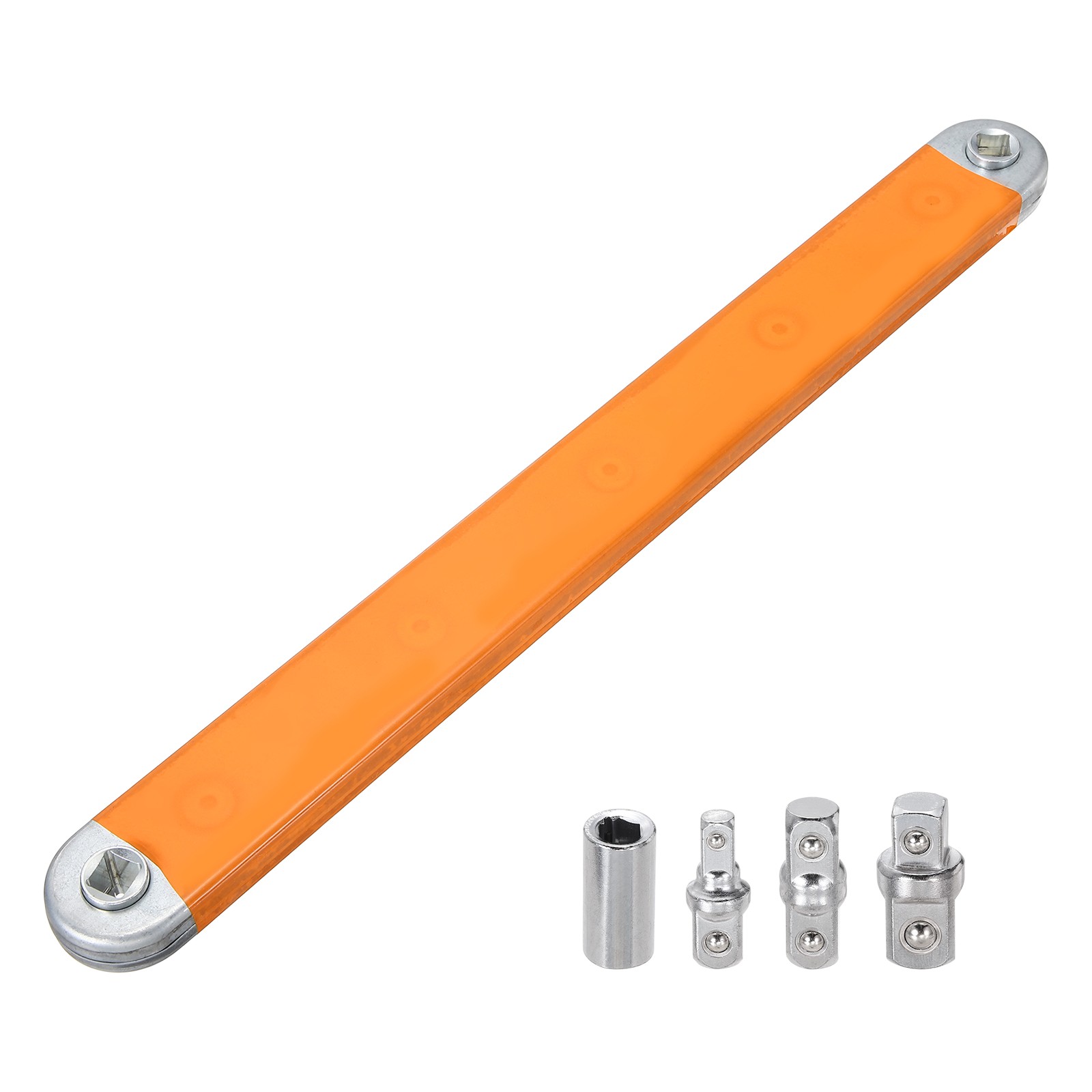 Offset Extension Wrench 15.35" Length Tight Reach Extension Wrench Set, Yellow