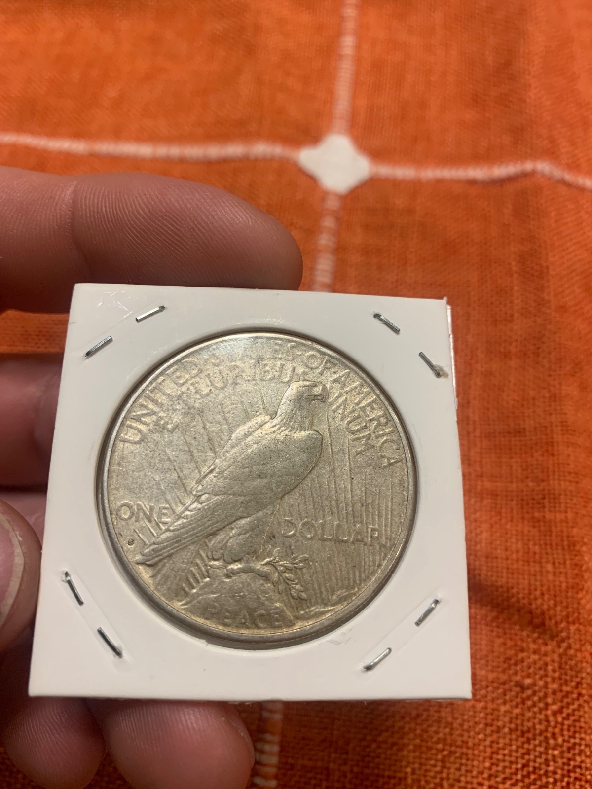 1922- S peace dollar