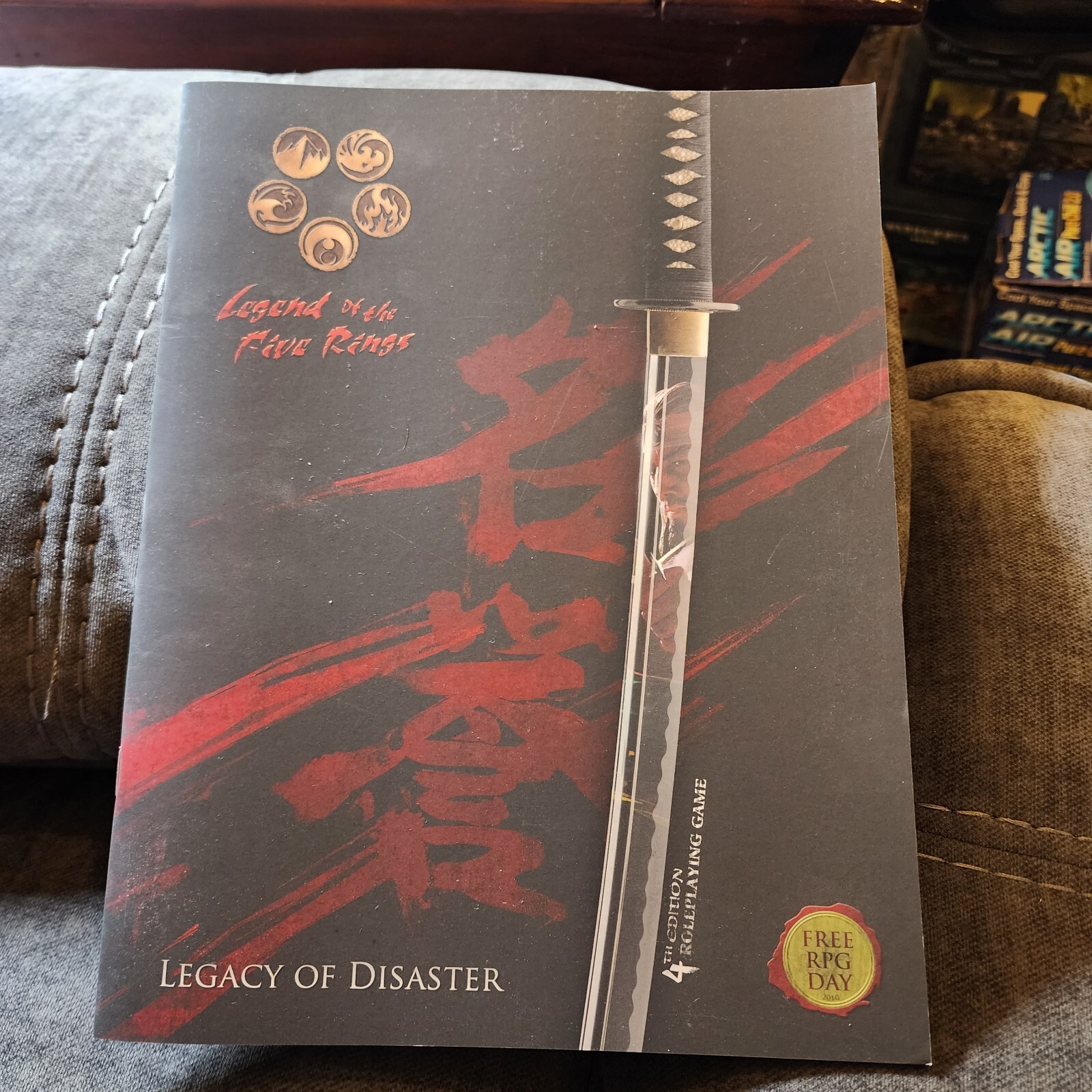 Legends Of the Five Rings Legacy Of Disaster Module Free Role Play New Condition