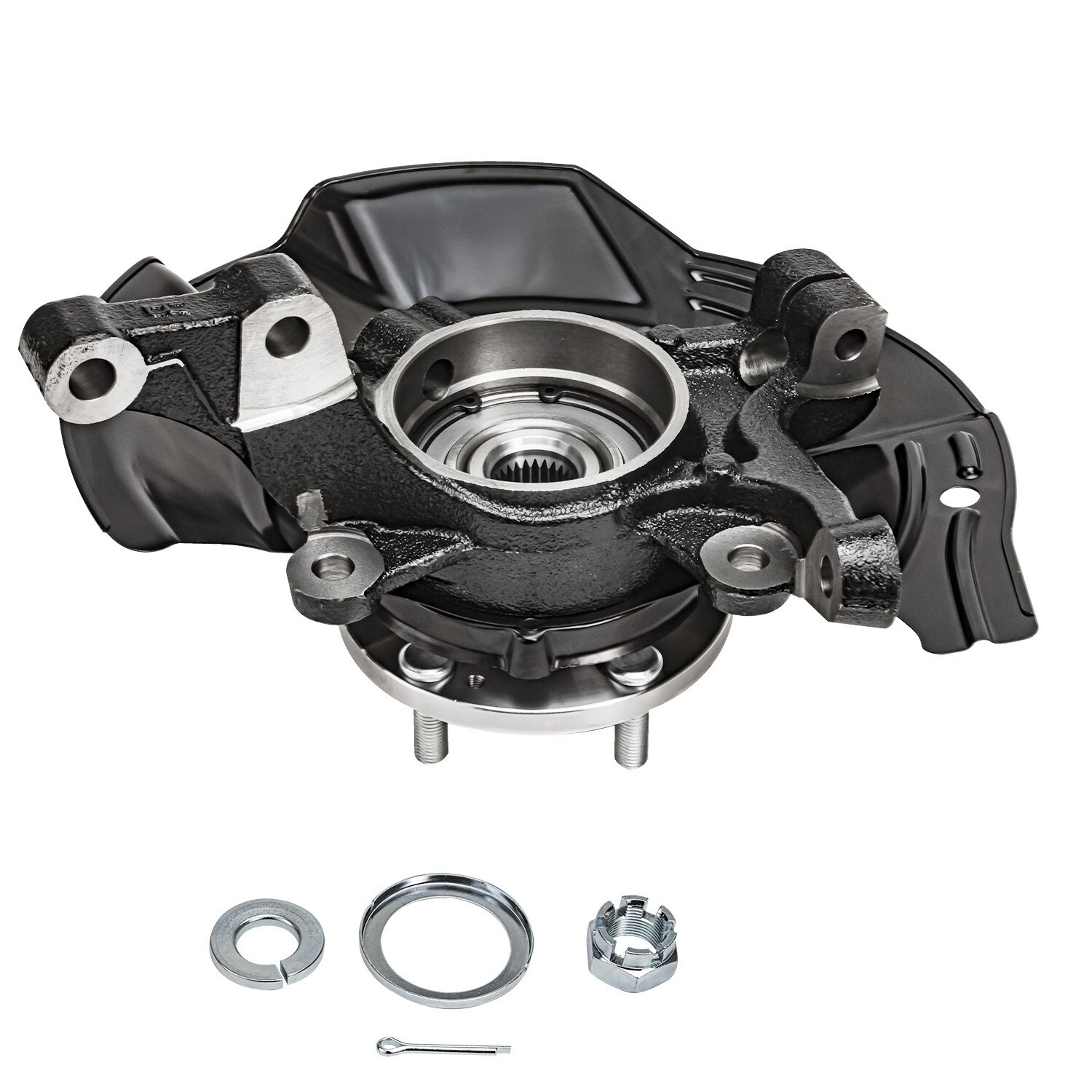 Front Driver Side Steering Knuckle & Wheel Hub Bearing Assembly for 2011 Optima