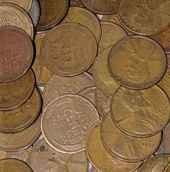 1930-1939 - 1 Random Wheat Cent Penny From The Thirties