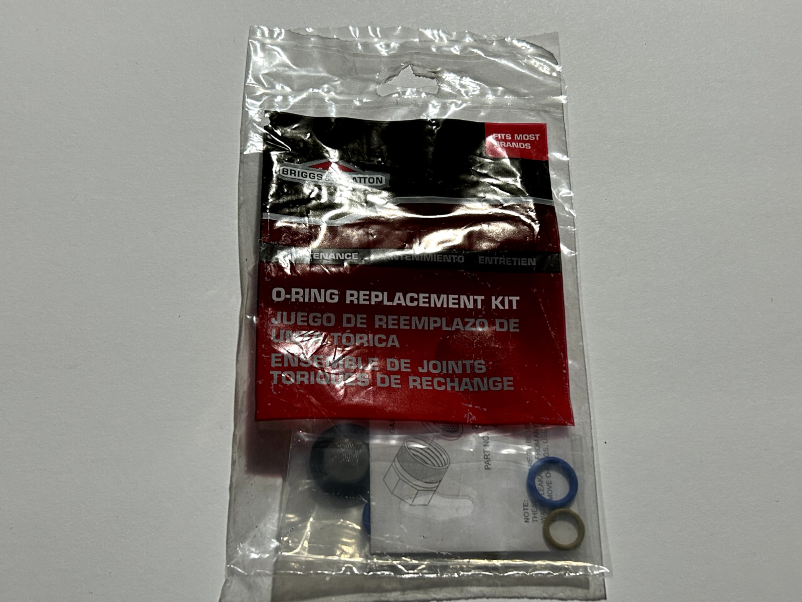 Briggs and Stratton Pressure Washer O-Ring Replacement Kit - 6198 - B&S & OTHERS