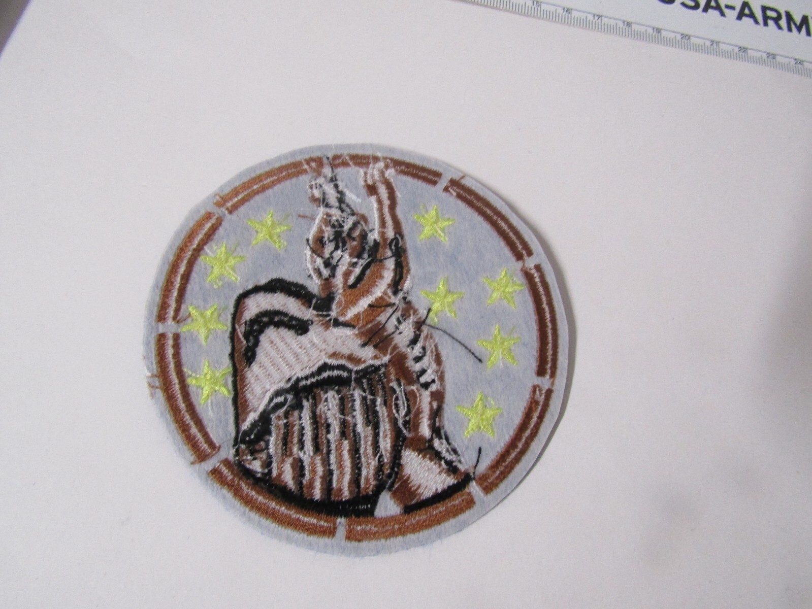 MILITARY PATCH 99TH FIGHTER SQUADRON TUSKEGEE AIRMAN
