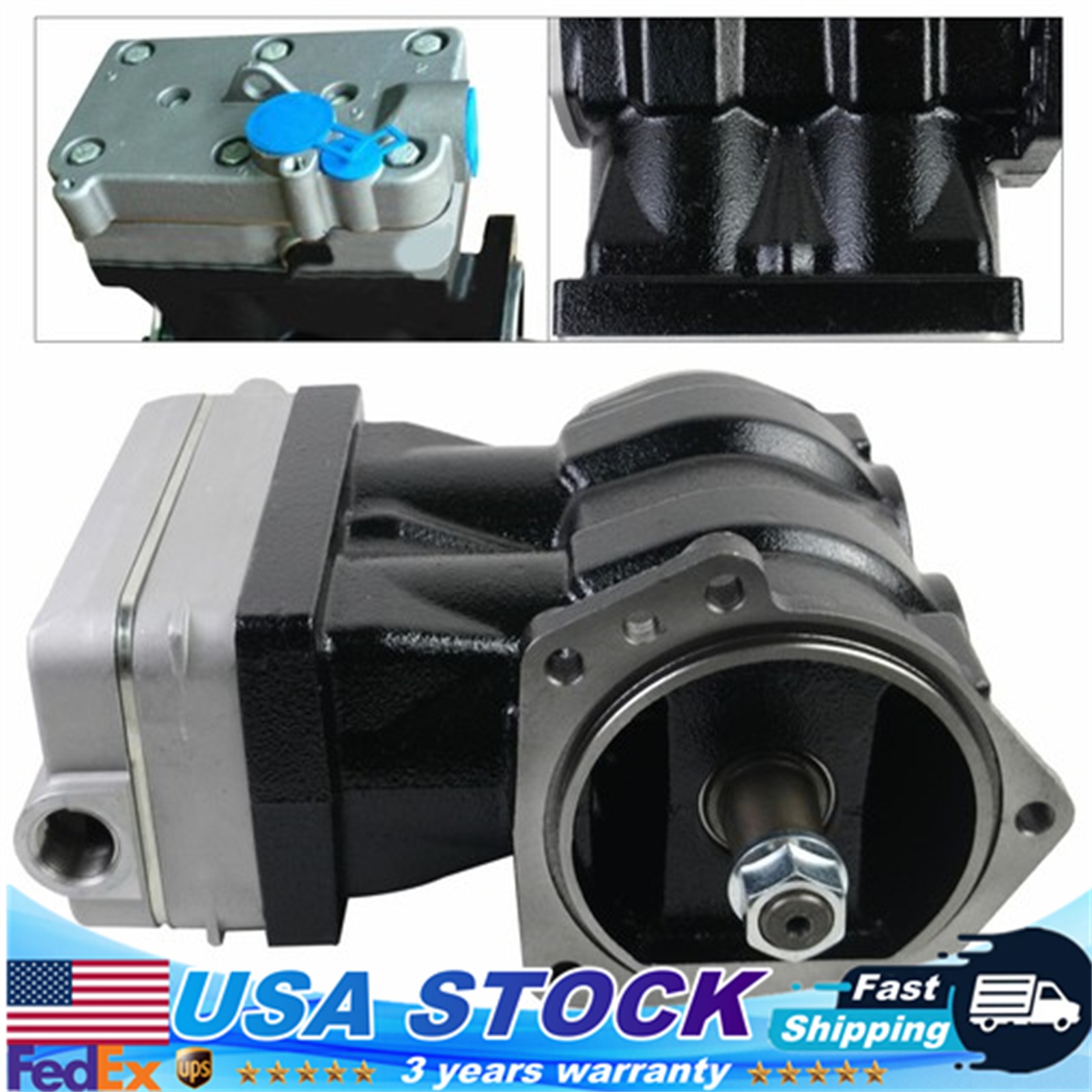 for Volvo D12 D12A D12C Engine Air Brake Compressor 85000396 20701801 20547525