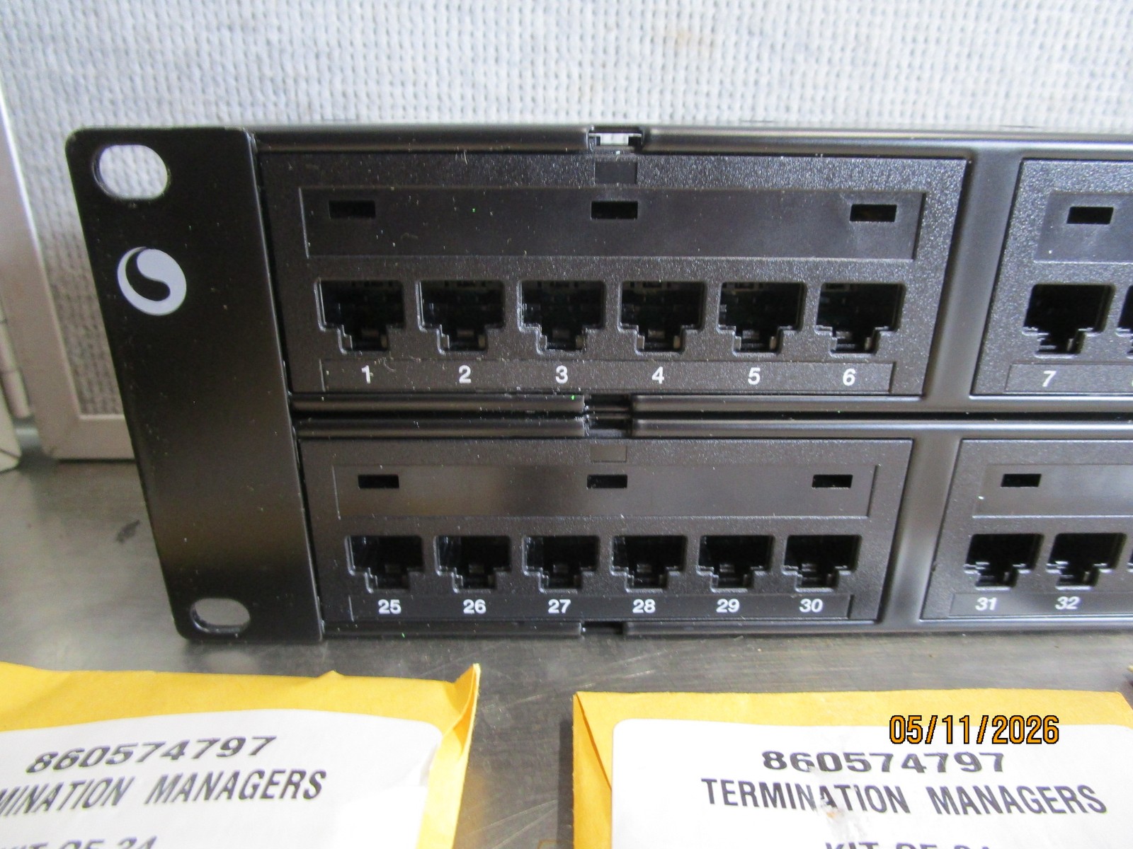 CAT5E 48 Port Patch Panel Model 760180018 New