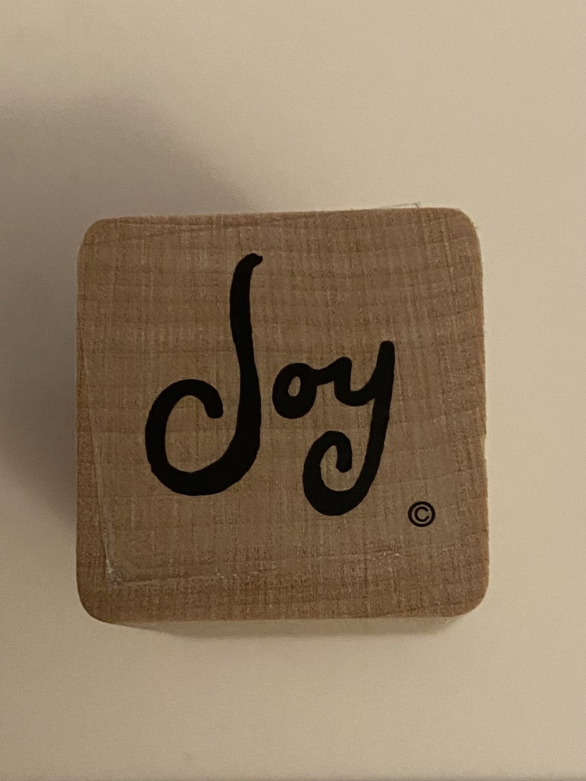 New DOTS Joy Wood Mounted Rubber Stamp RS83