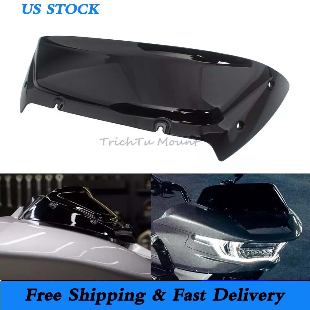 6" Black Windscreen Windshield Fit For Harley Road Glide CVO SE FLTRXSE 23-2024