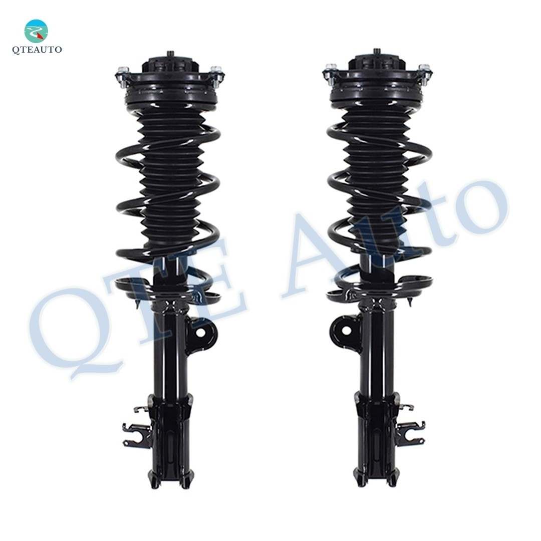 2 Front L-R Quick Complete Strut-Coil Spring Assembly For 2017-2021 Jeep Compass