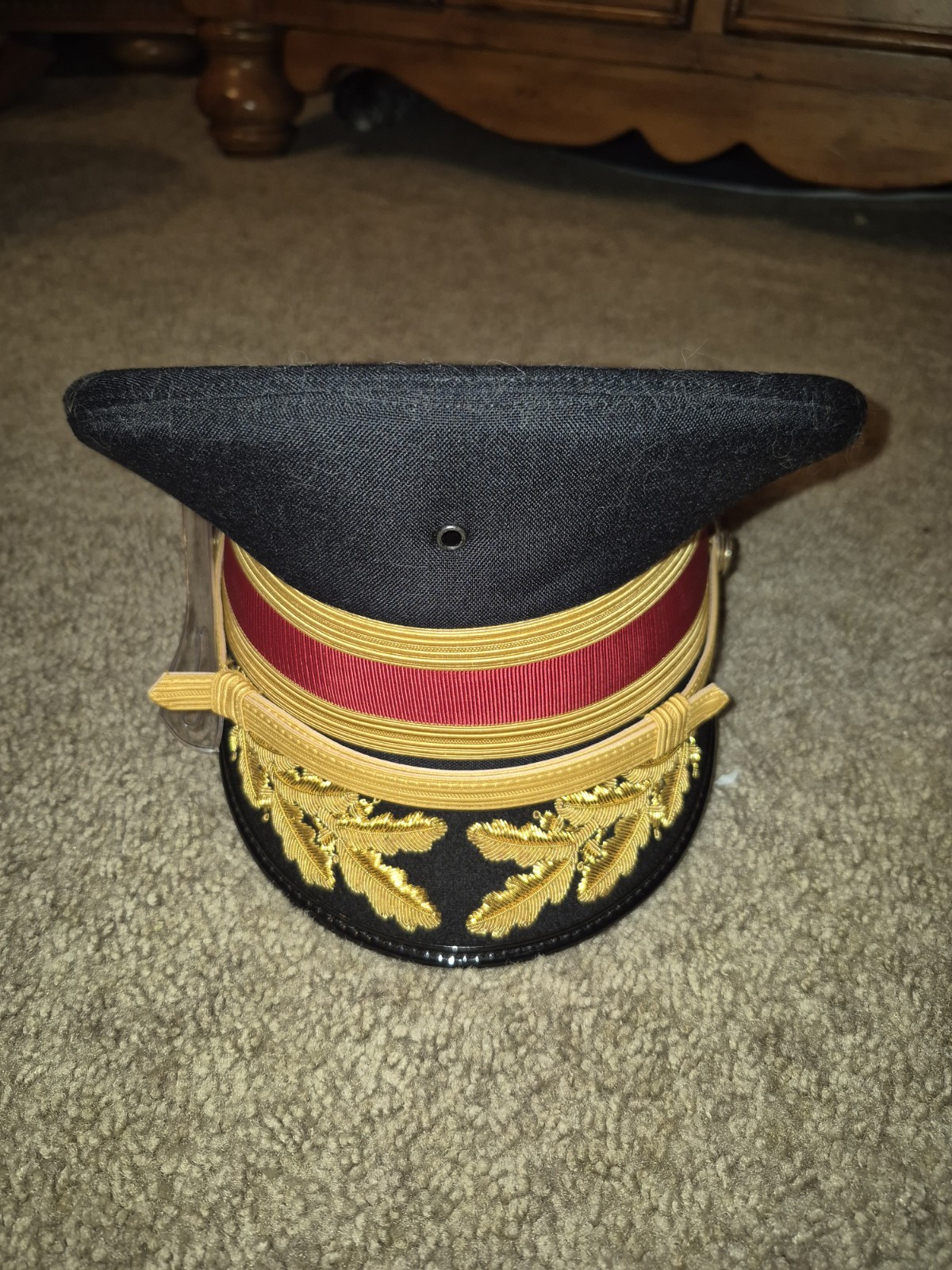 Kingform Cap Military Cap Size 7 1/4 Hat New York Made in USA Militaria