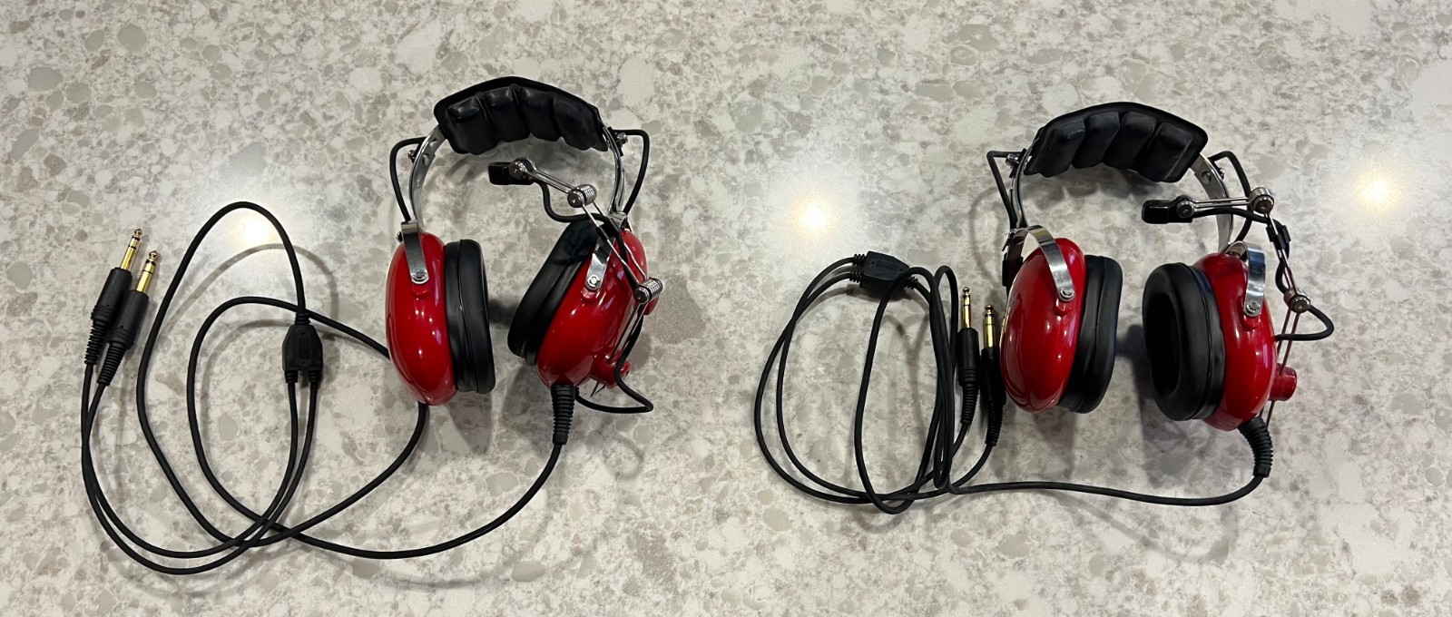 Avcomm AC-250PNR Youth Aviation Aircraft Pilot Headsets (Working) (Qty 2)