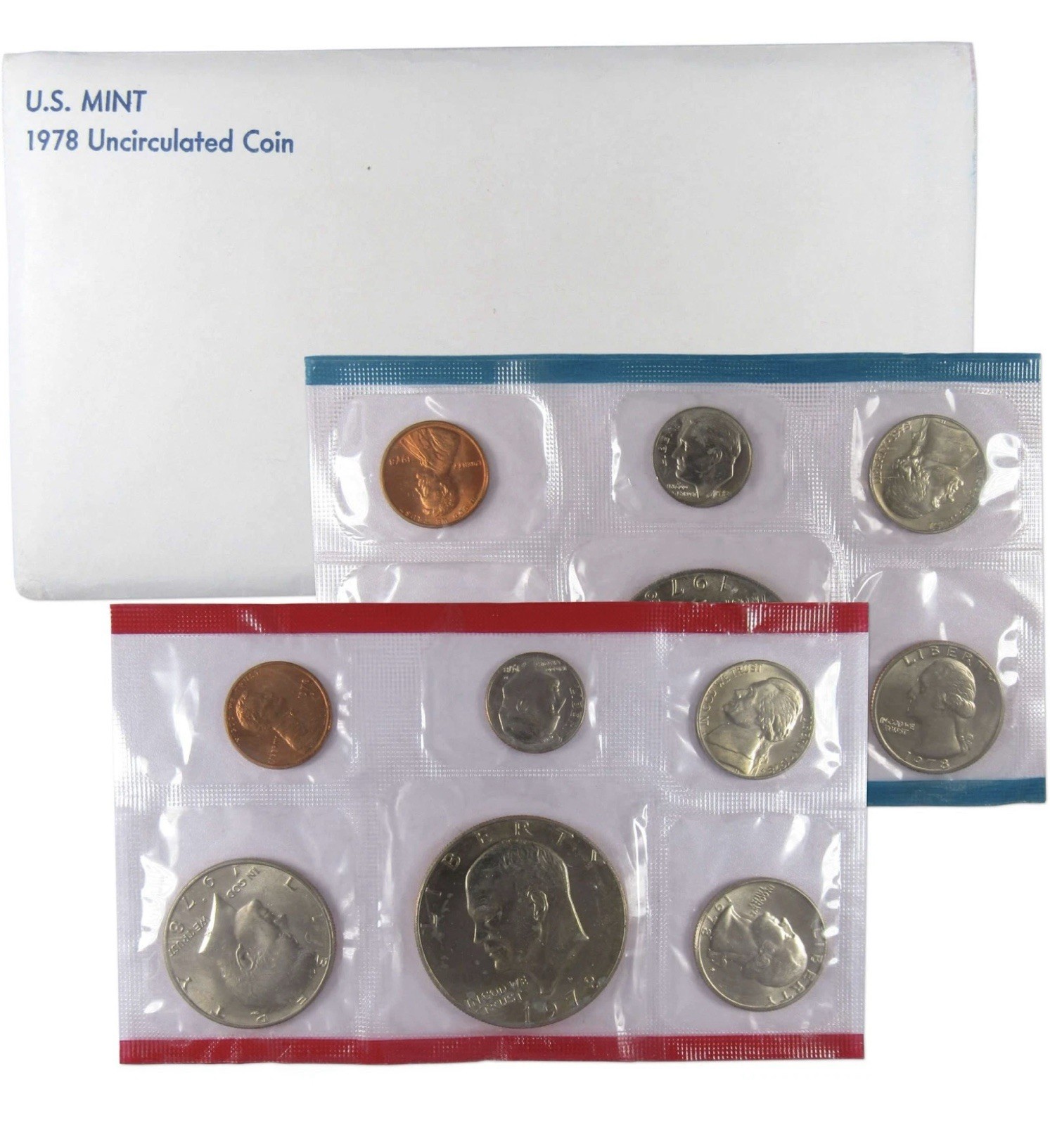 1978 Uncirculated Coin Set U.S Mint Original Government Packaging OGP