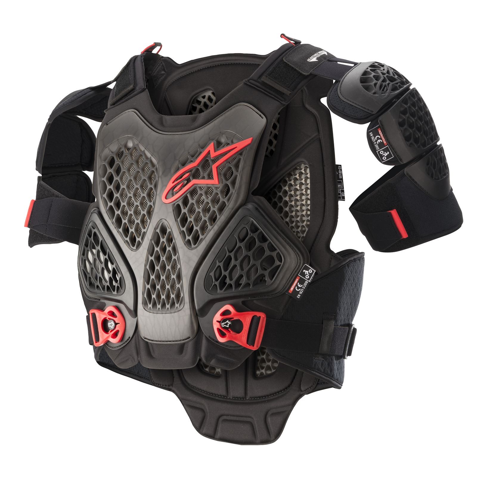 Alpinestars A-6 Chest Protector Black/Anthracite XS/SM 6700022-1036-XS/S