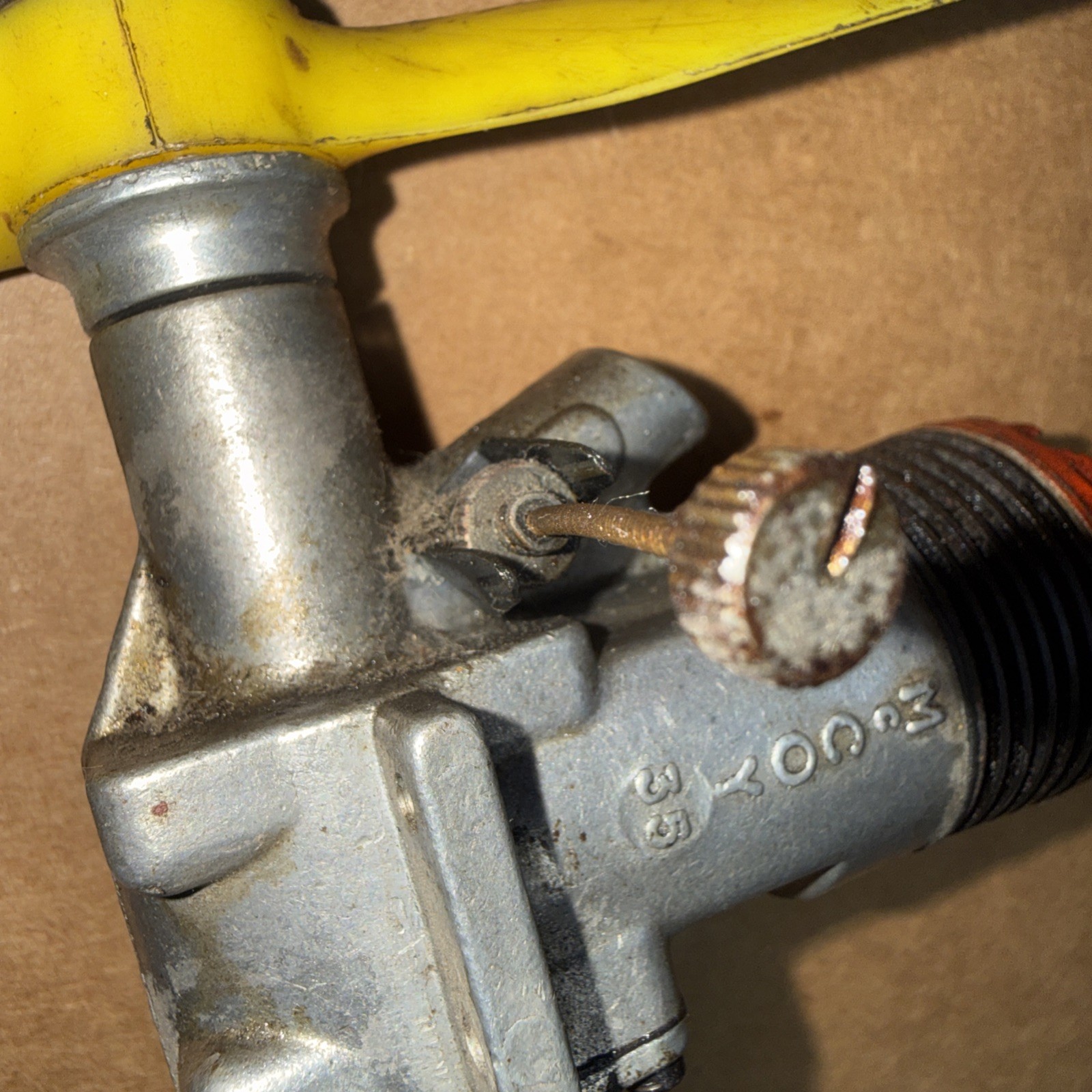 McCoy 35 Redhead CL model airplane engine Has Nice Pop To It As Shown