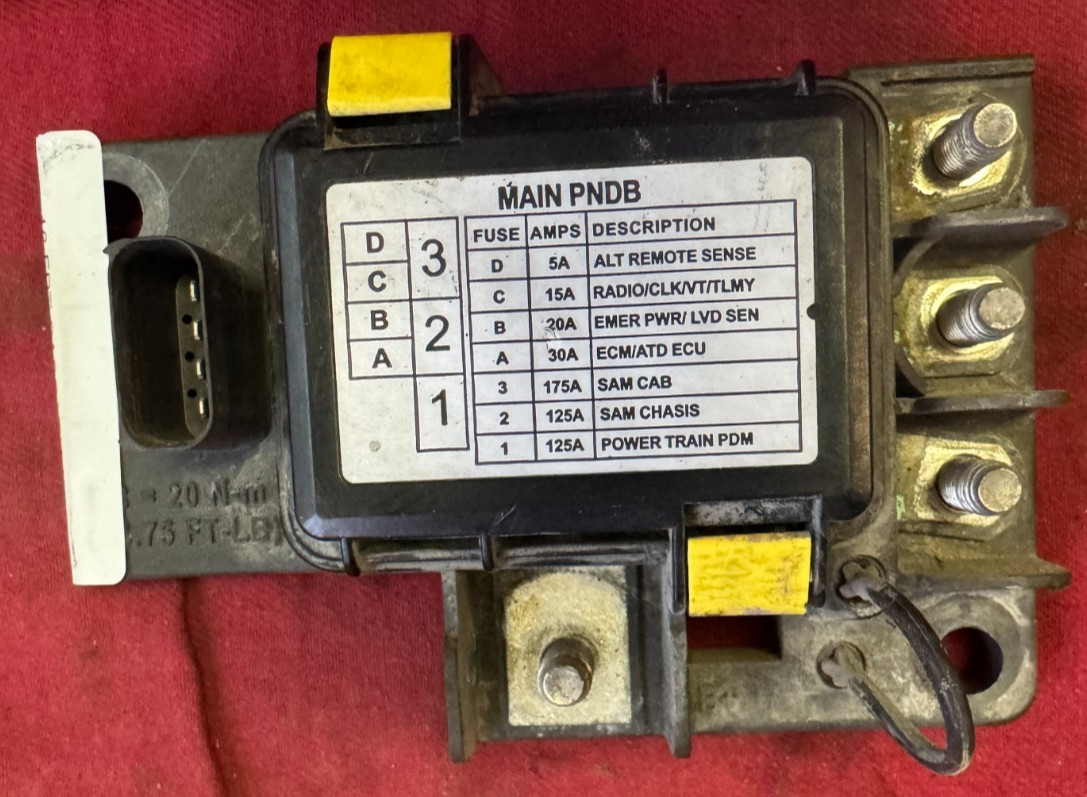LITTELFUSE  FUSE BOX A66-03712-009 , AUXILIARY POWER Distribution