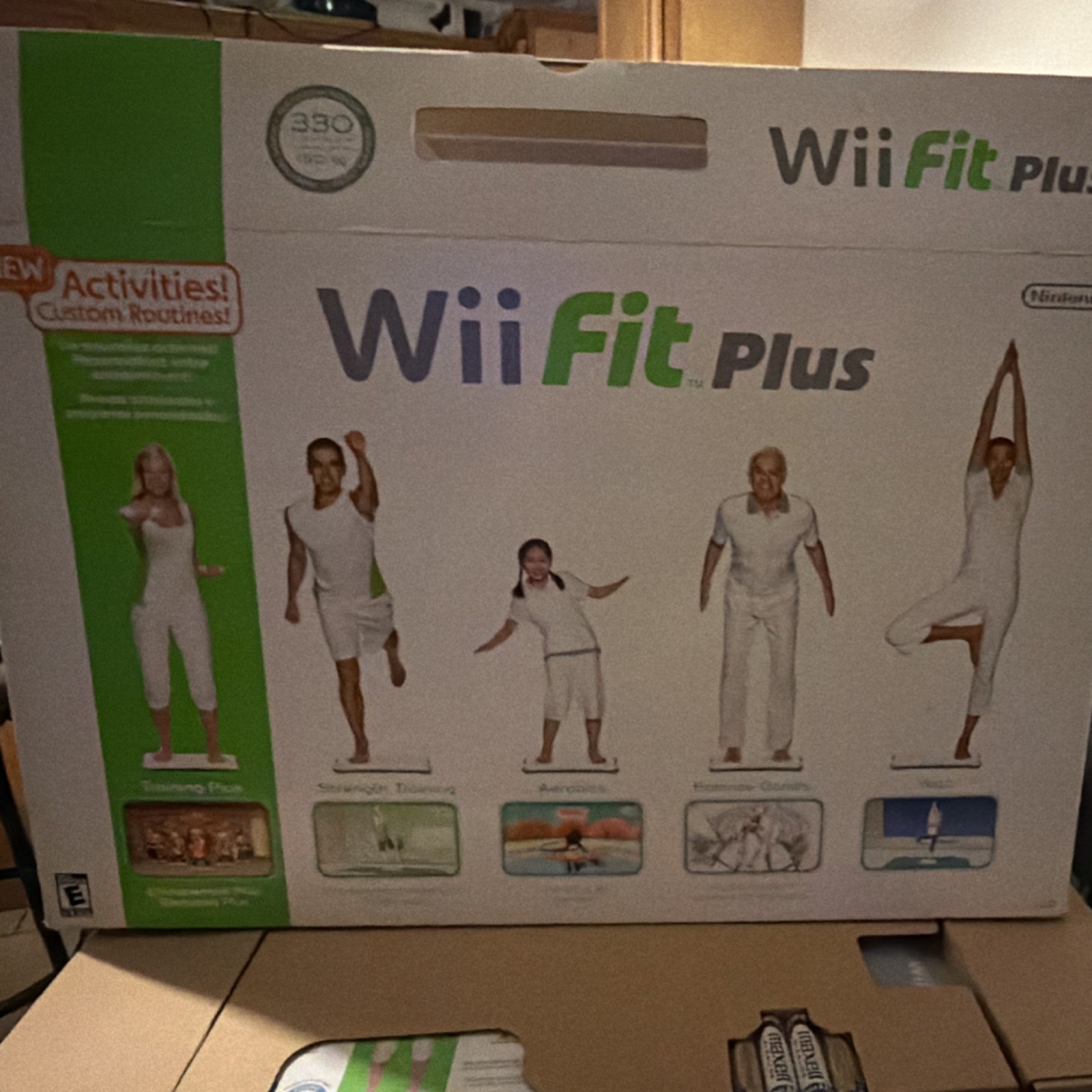 Nintendo Wii Fit Plus Bundle Balance Board, Game & Batteries