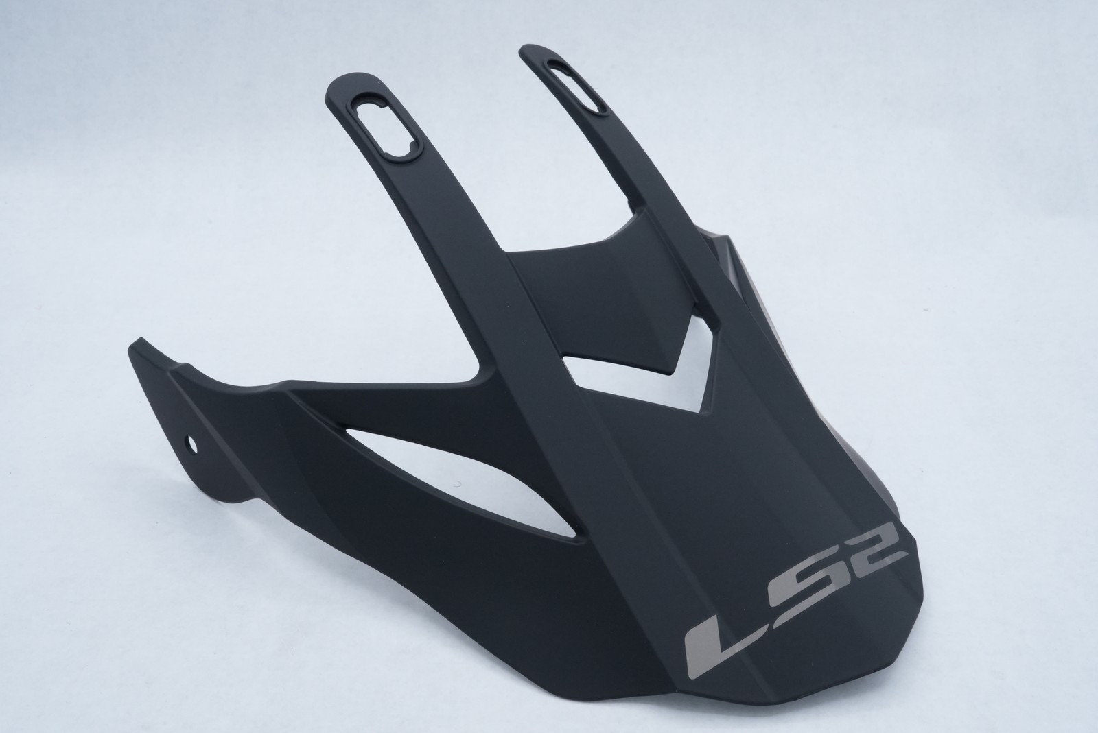 LS2 Blaze/Pioneer Helmet Replacement Visor Peak Solid Matte Black