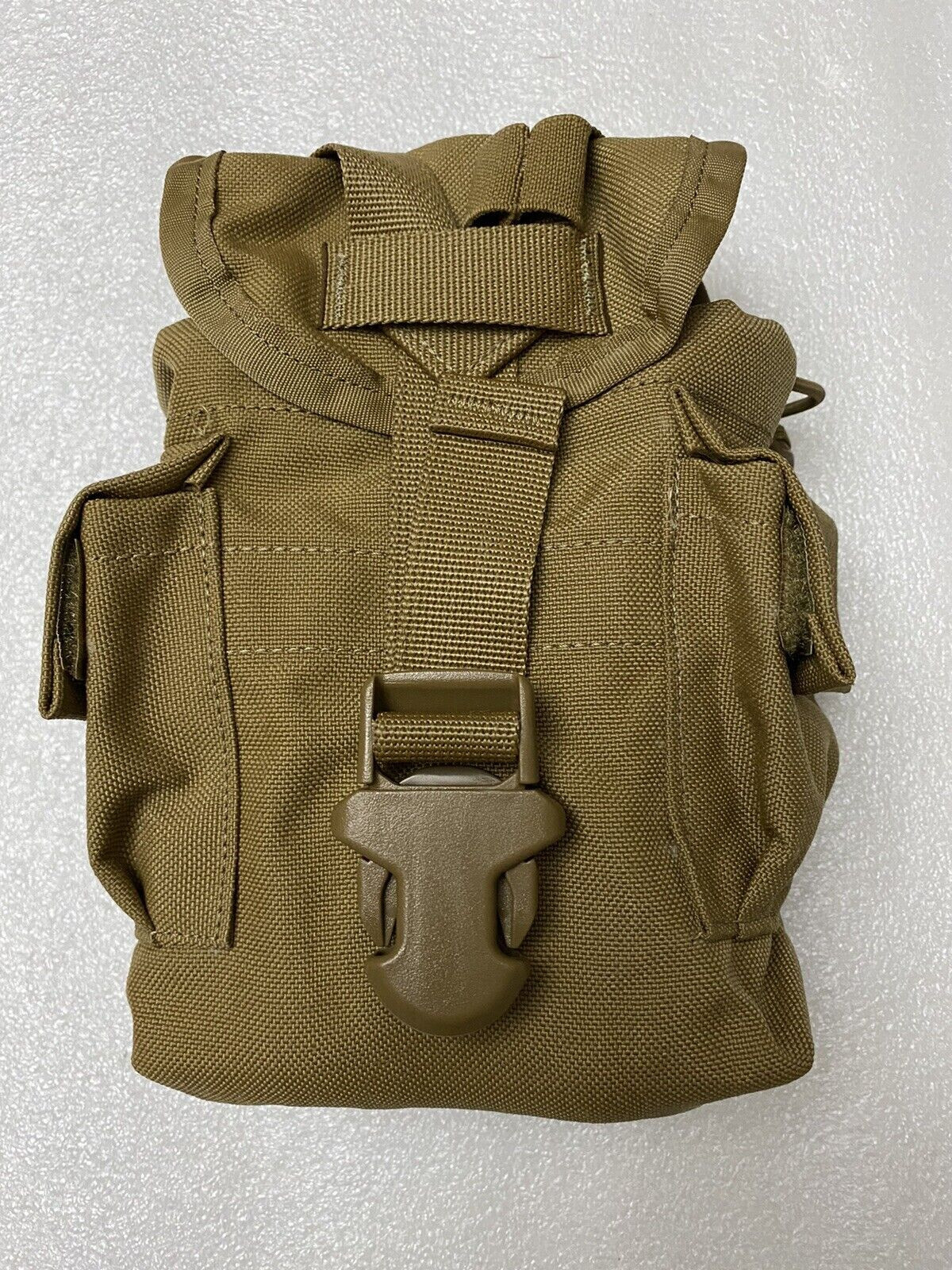 US Marine Corp Molle General Purpose Canteen Pouch Coyote USMC FIBLE Brown EXC