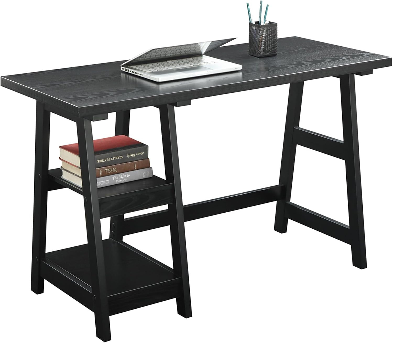 Trestle Desk, Black