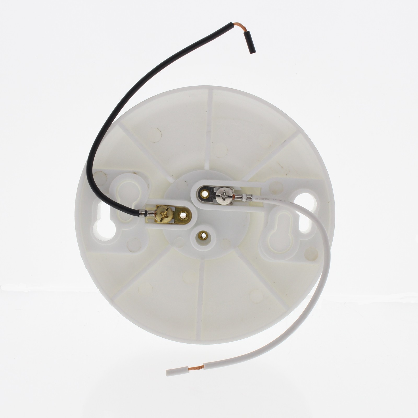 Cheetah White Keyless Plastic Ceiling Lampholder Medium Base CSKL10