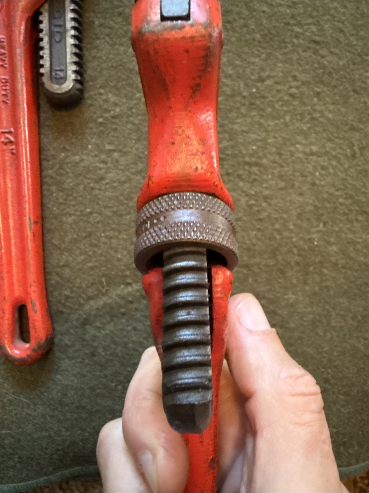 RIDGID E10 Offset & 14” Pipe Wrench Set, Elyria, USA 🇺🇸 New Jaws