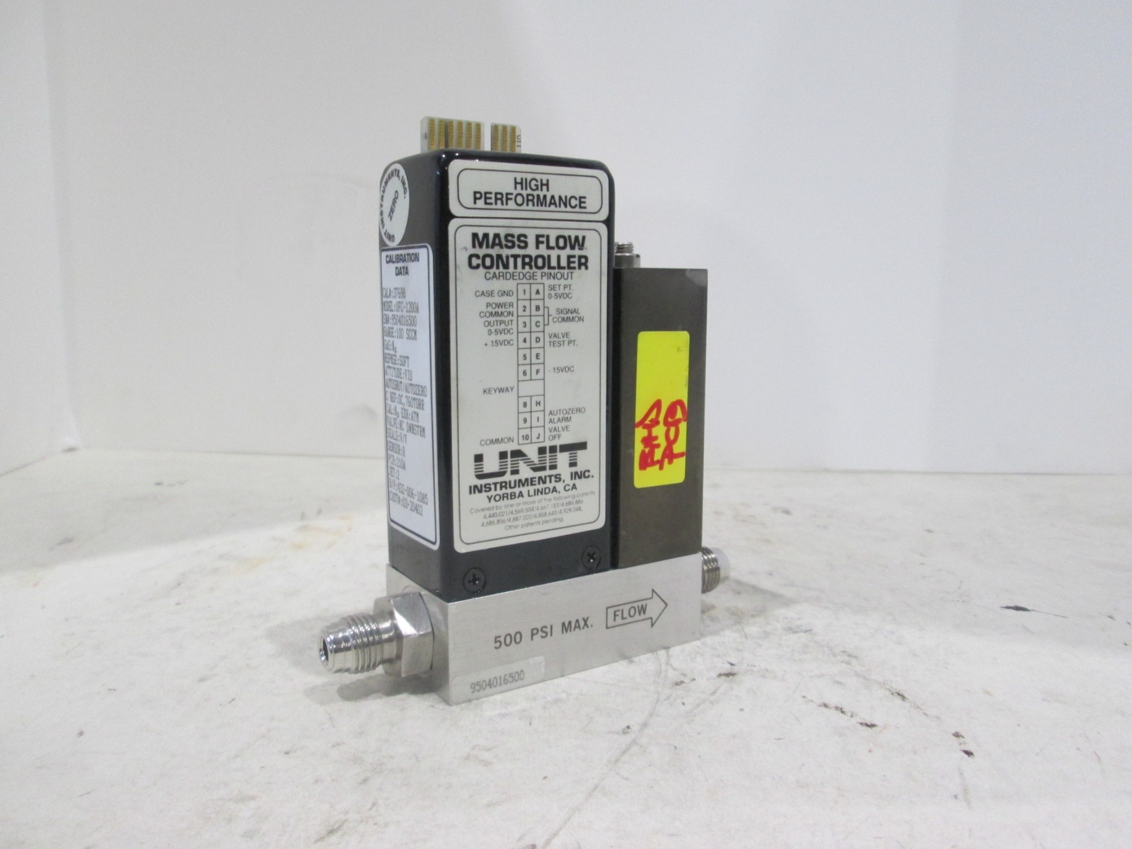 Unit, UFC-1200A, Range 100 SCCM, Gas N2, Used
