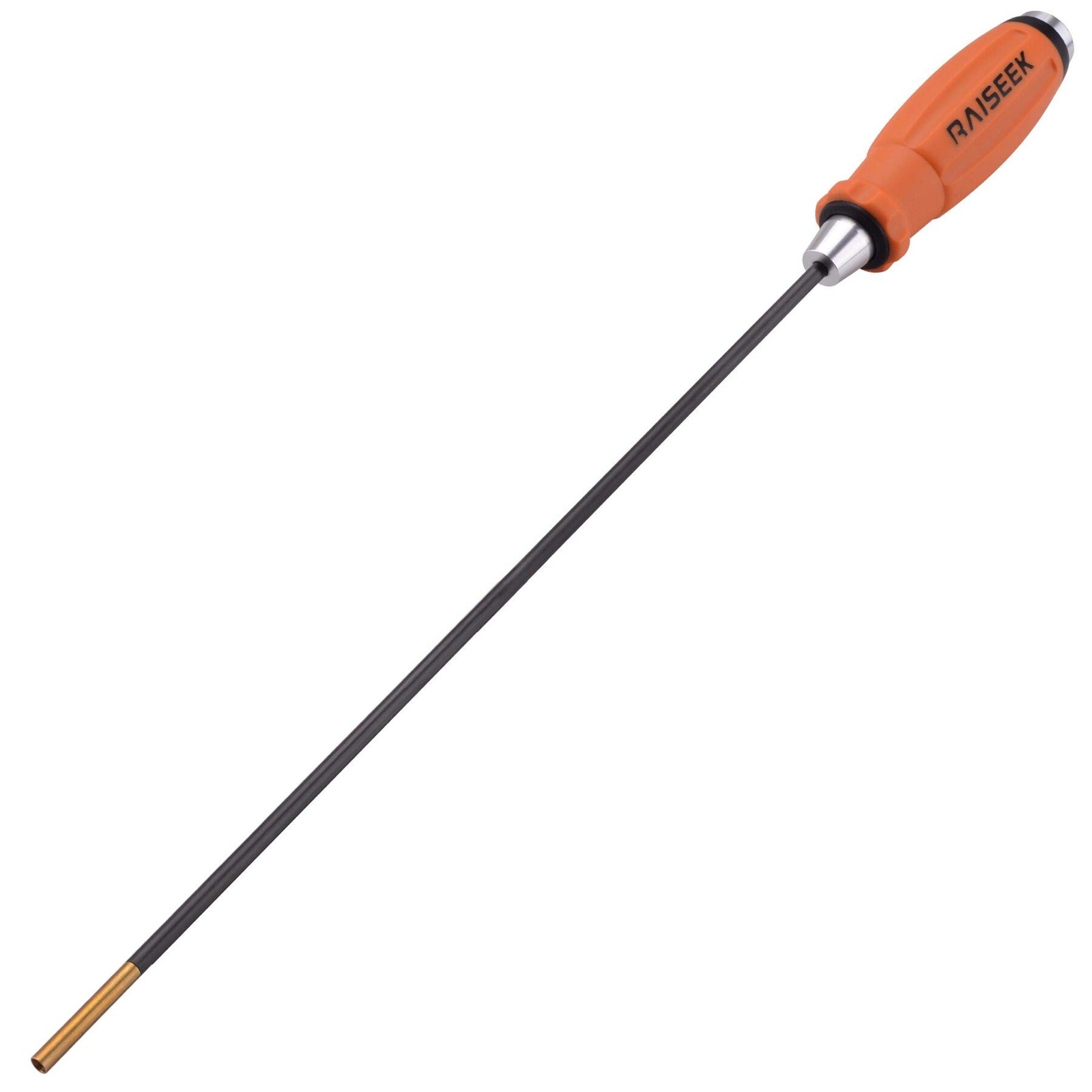 Raiseek Gun Cleaning Rod 1 Piece Carbon Fiber 36 Inch Pistol Rifle Cleaning Rod