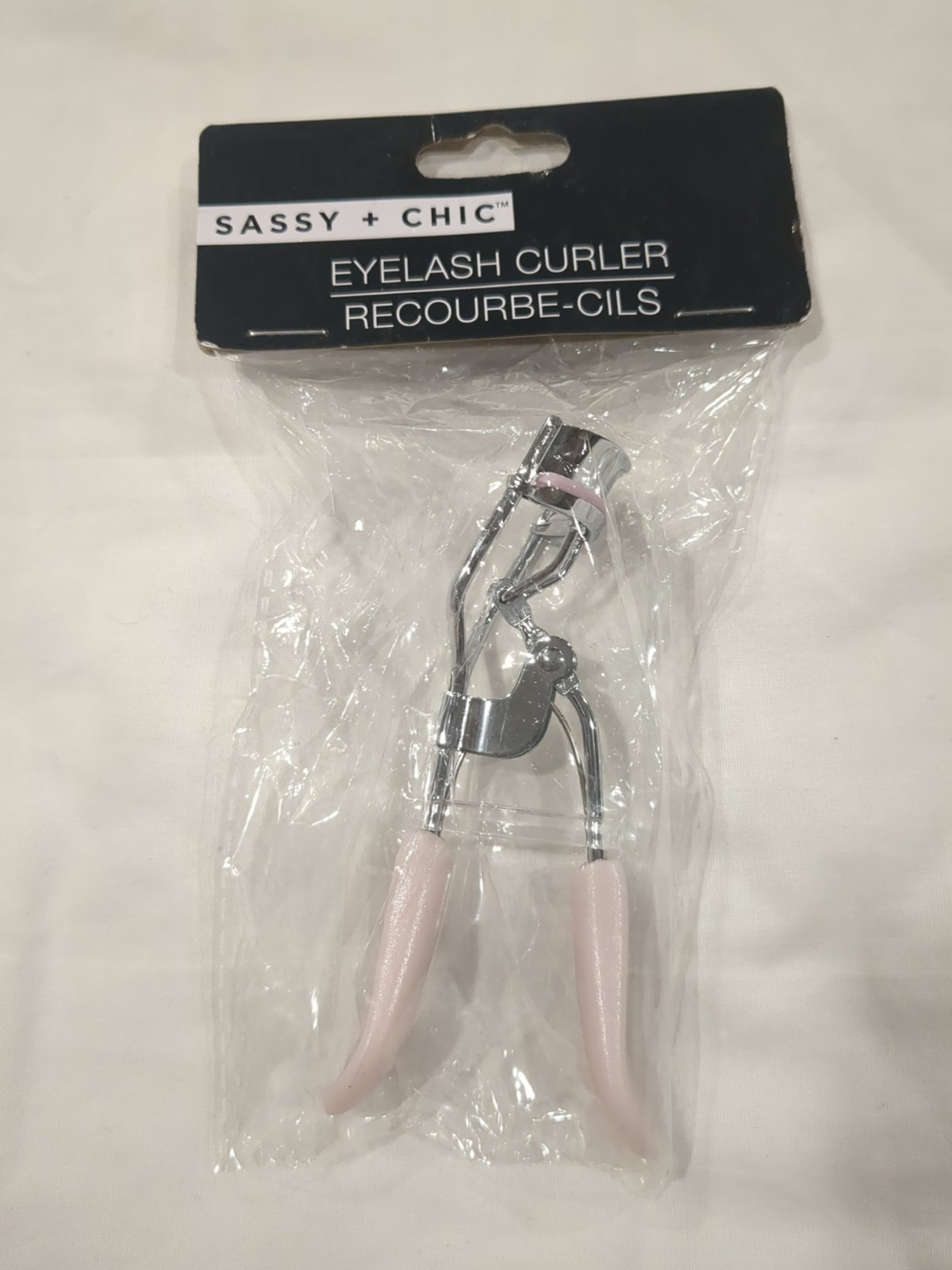 Sassy + Chic Eyelash Curler Pink Eye Lash Face Beauty Makeup Tool