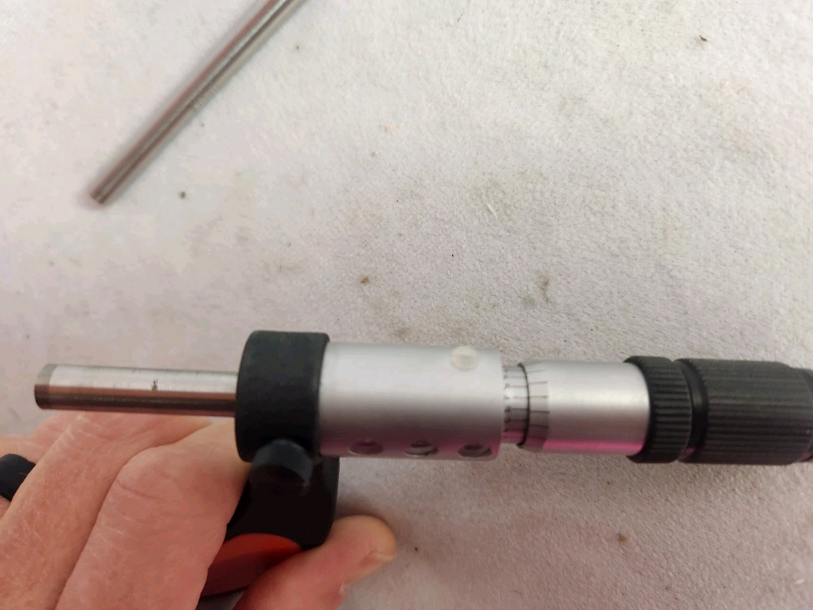 Snap On Outside Micrometer 3-4" .0001" Resolution Rolling Digit Quick Mic 4