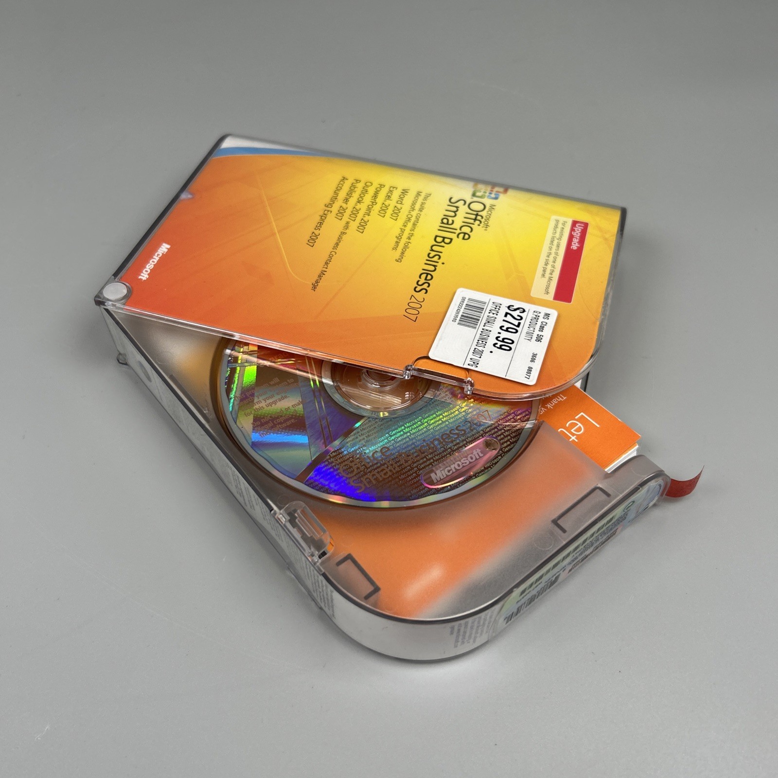 Microsoft Office 2007 Small Business Edition Upgrade - MS SBE - New Open Box