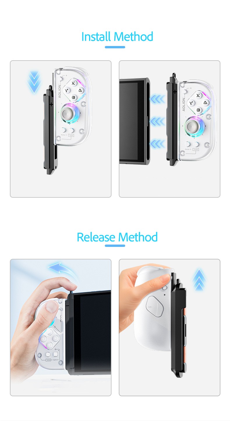 Controller Connecting Adapter for Switch 2 Joy Con Magnetic Charging Adapter