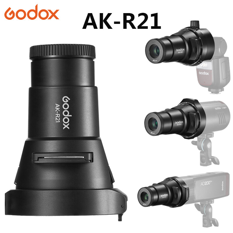 Godox AK-R21 Projection Attachment Flash Light Accessories for Godox AD200Pro V1