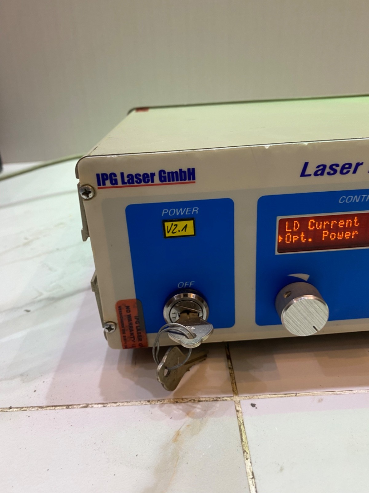 IPG Laser GmbH Model: Laser Driver Controller